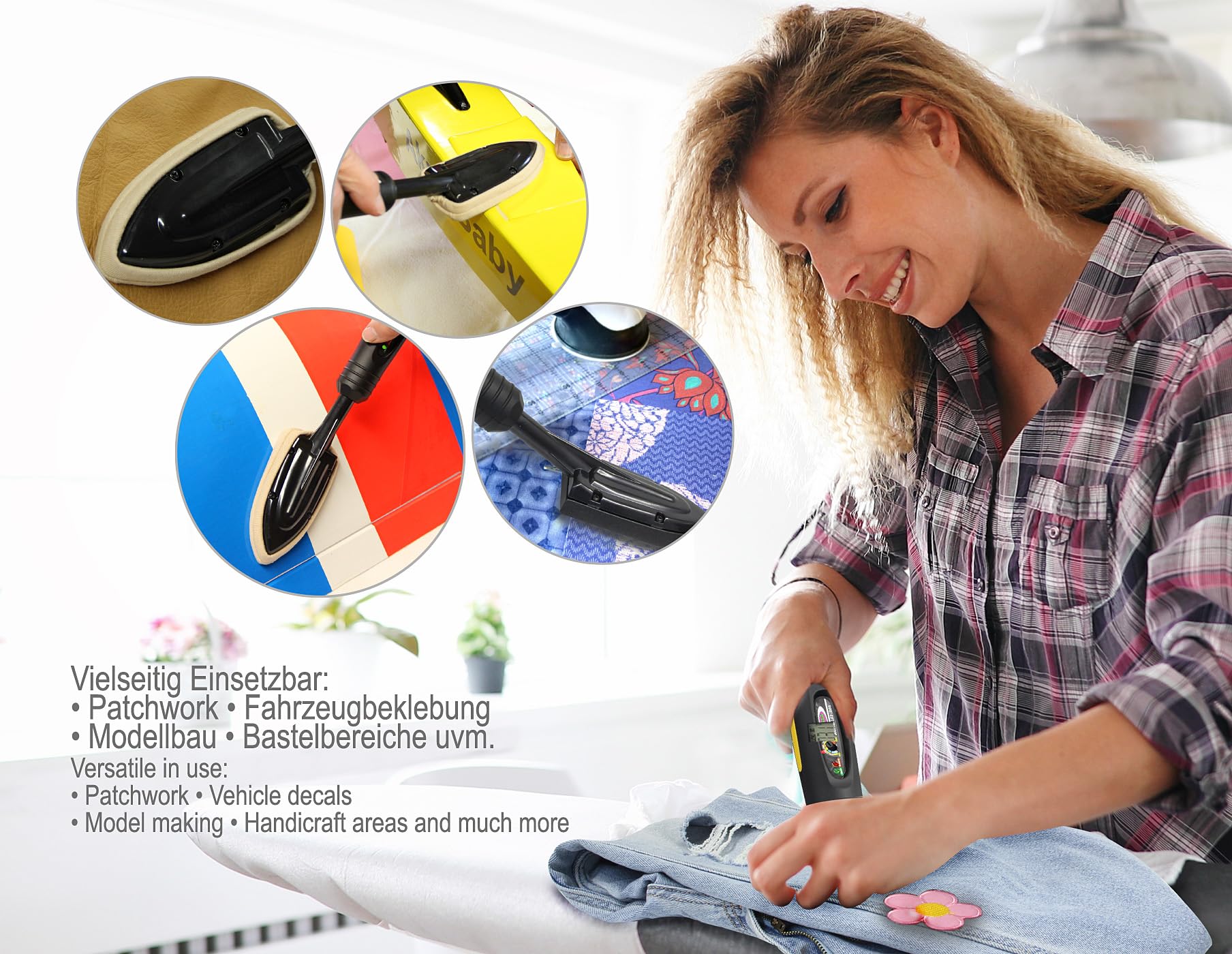 Jamara 172145 Futur Iron III Stretching Pliers - Professional Canvas Stretching Tool for Artists (Black) - Perfect for Framing, Canvas Stretching & Art Restoration