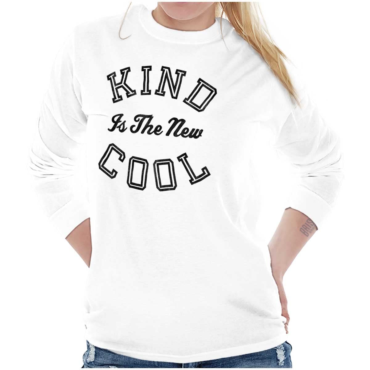 Kind Women's Long Sleeve Workout T-Shirt - Comfortable Gym Shirt for Yoga, Running & Fitness - Moisture Wicking Activewear for Women