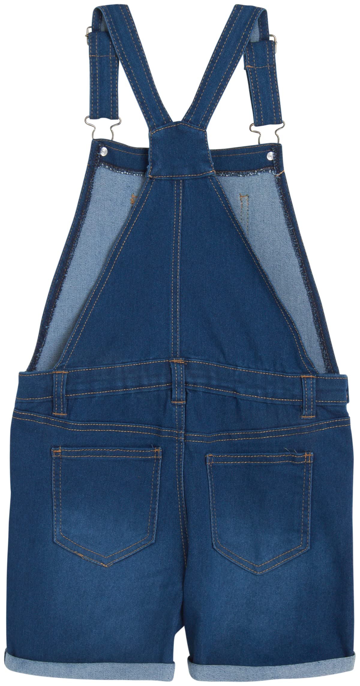 Women's Denim Shortalls - Stretch Jean Overalls for Casual Wear & Summer Outfits | Perfect for Picnics, Beach Days & Outdoor Adventures