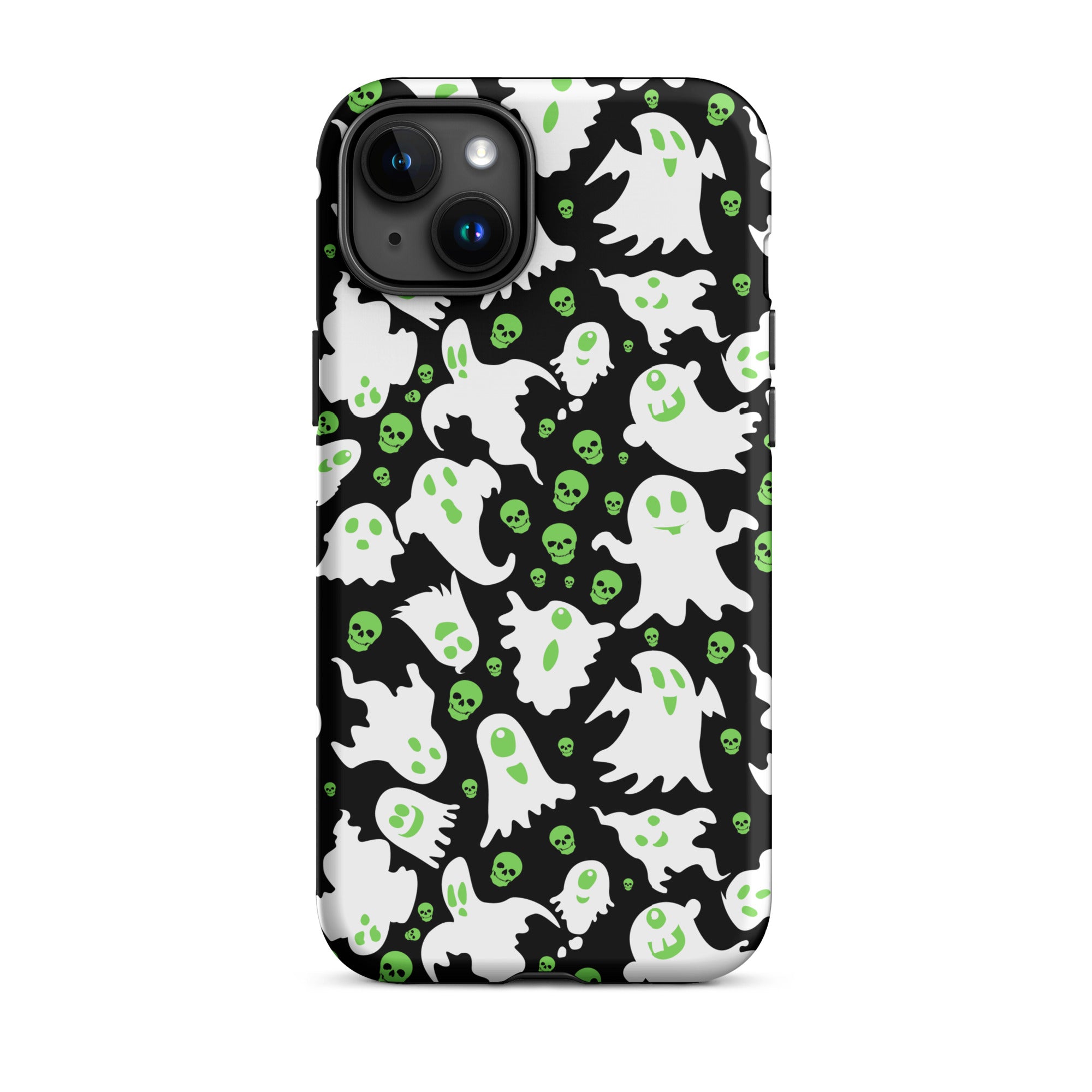Premium Spooky Specter iPhone Case - Durable & Stylish Ghost Design for iPhone 14/13/12/11 Pro Max - Perfect for Halloween, Cosplay & Themed Parties