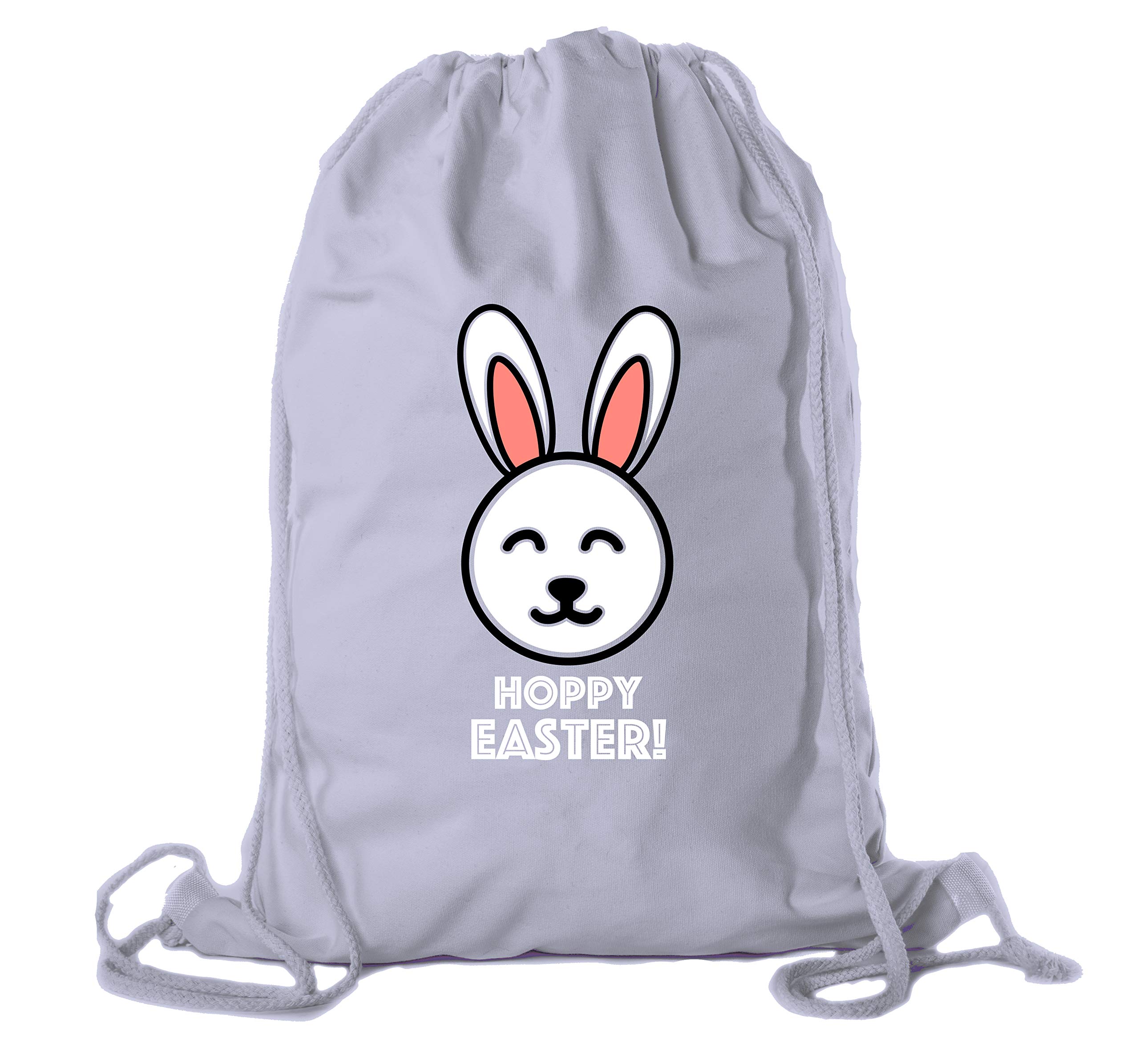 Easter Basket Backpack - Bulk Cotton Drawstring Cinch Bags for Easter Bunny Gifts | Hoppy Easter Party Favors, Egg Hunt Supplies & Spring Celebration Accessories