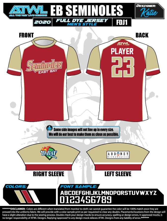 East Bay Spring 2020 Baseball Jerseys - Custom Team Uniforms for Youth & Adult Baseball Leagues - Perfect for Games, Practices & Tournaments