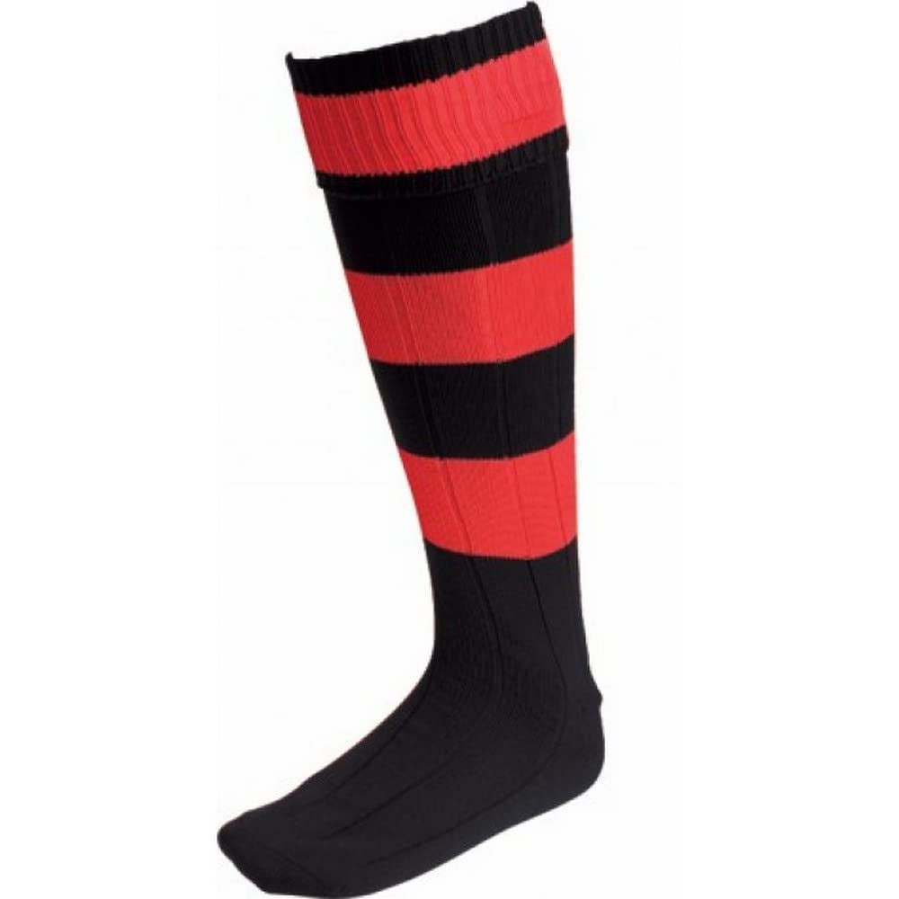EURO SOCKS AMBER HOOPS Men's Large (Size 7-11) - Comfortable Athletic Socks for Running, Gym & Casual Wear