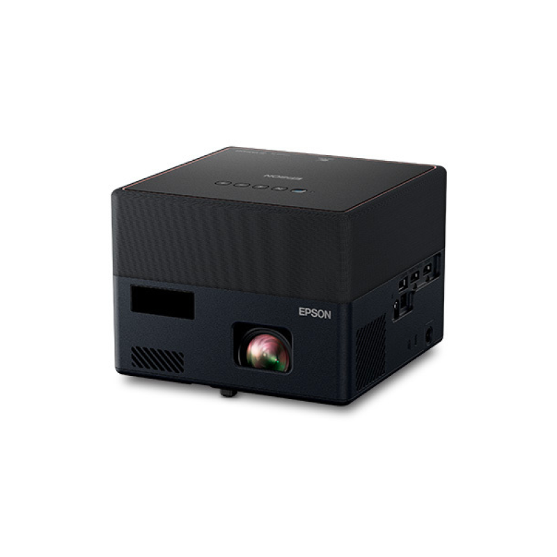 Epson EpiqVision Mini EF12 Smart Laser Projector - 4K HDR Home Theater Projector with Android TV, Built-in Speakers & Wireless Streaming for Movies, Gaming & Outdoor Entertainment