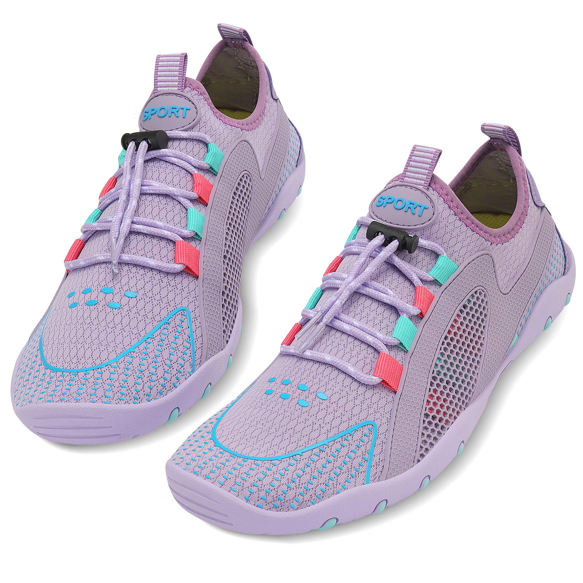 MAYZERO Water Shoes for Men & Women - Quick-Dry Swim Surf Shoes for Beach, Pool, Hiking & Aqua Sports | Comfortable Wide Toe Design | Ideal for Winter House Slippers & Indoor/Outdoor Water Activities
