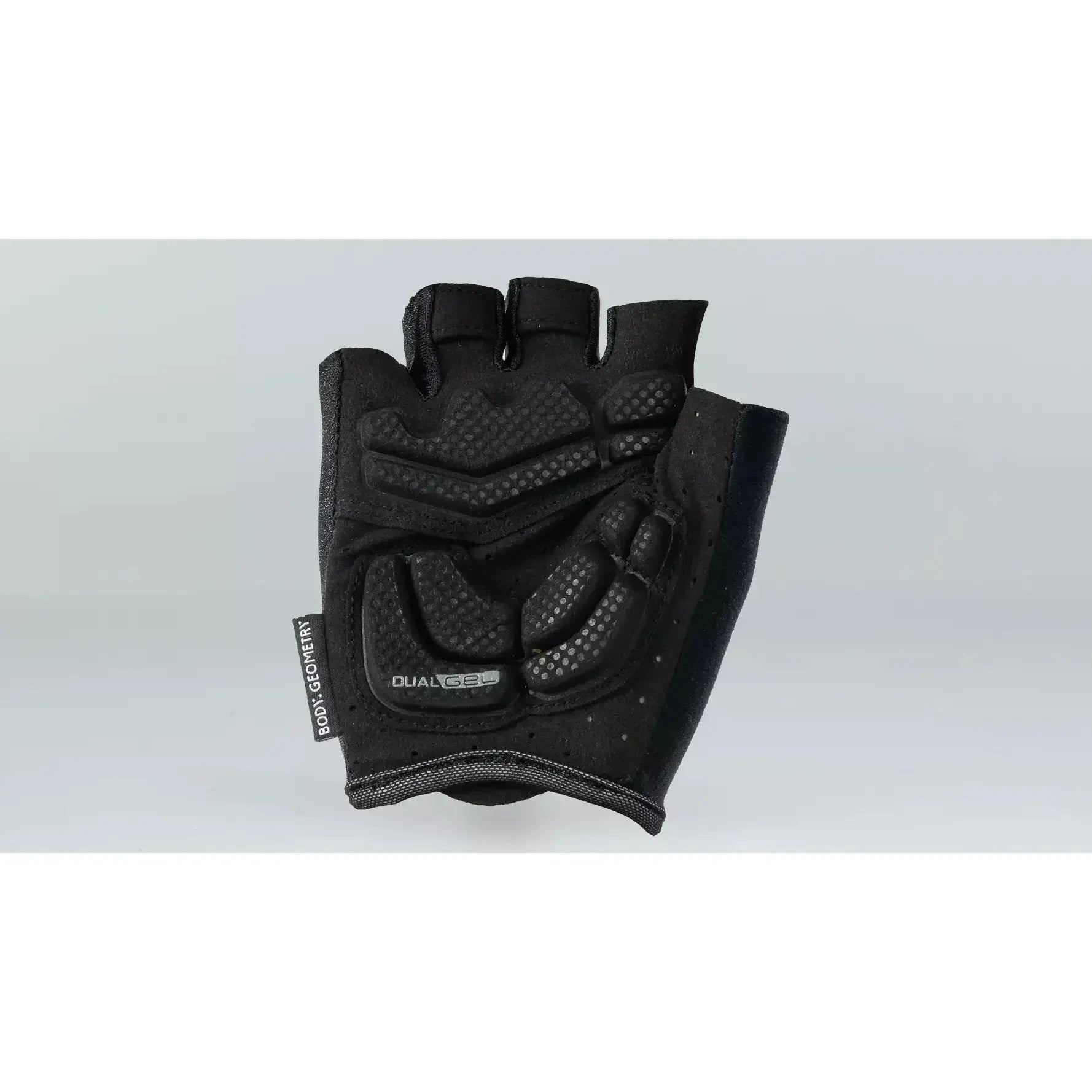 Specialized Women's Body Geometry Dual Gel Short Finger Cycling Gloves - Black | Perfect for Road Biking, Mountain Biking & Indoor Training
