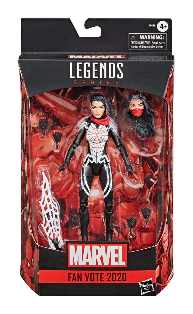 Marvel Legends Silk Fan Vote 2020 Exclusive 6-inch Action Figure - Collectible Superhero Toy for Display & Play | Perfect for Marvel Fans & Collectors