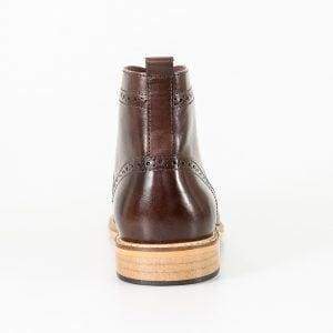 Cavani Holmes Brown Genuine Leather Boots for Men - Stylish & Durable Footwear for Casual Wear, Work & Outdoor Activities