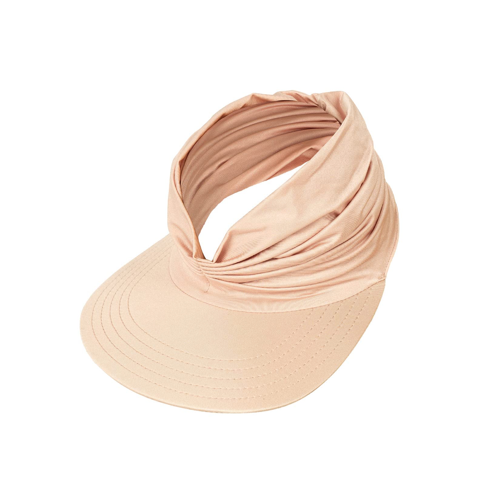 Women's Wide Brim Sun Visor Hat - UV Protection Summer Beach Hat for Golf, Walking, Hiking & Outdoor Activities | Lightweight & Breathable for Sports & Sun Protection