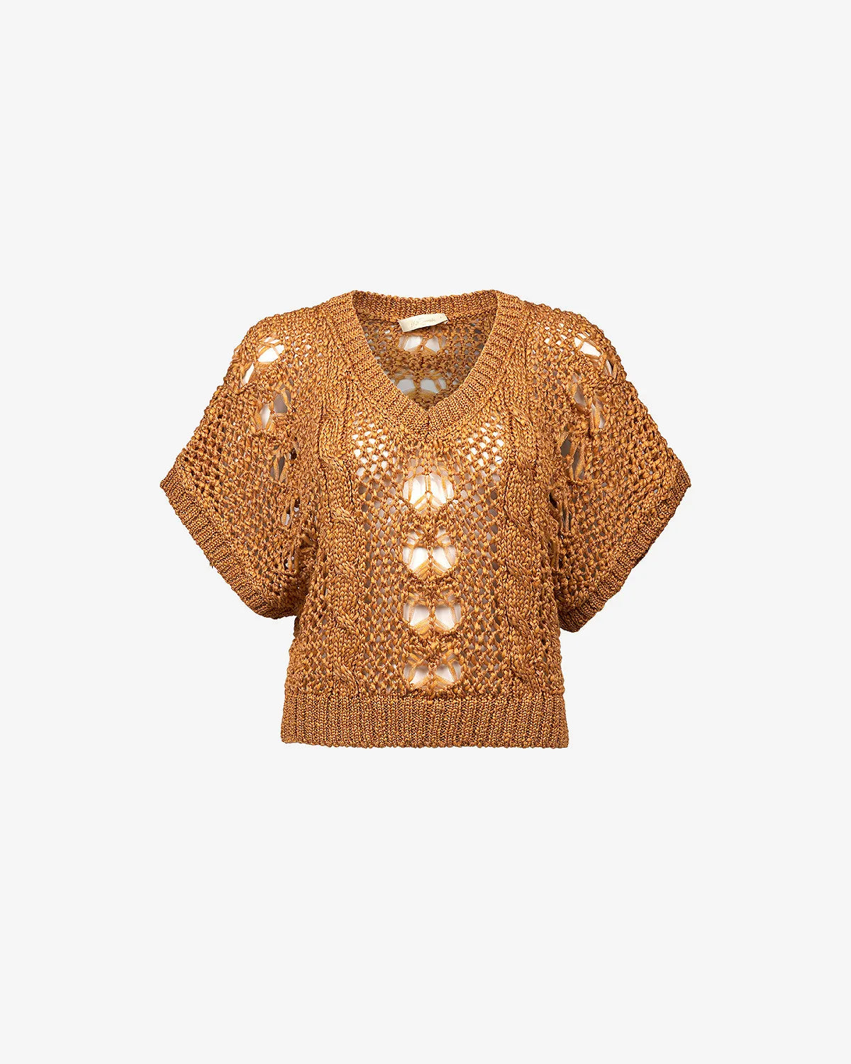 Capria Sweater in Ocre - Women's Soft Knit Pullover for Fall & Winter | Perfect for Casual Outfits, Office Wear & Cozy Evenings