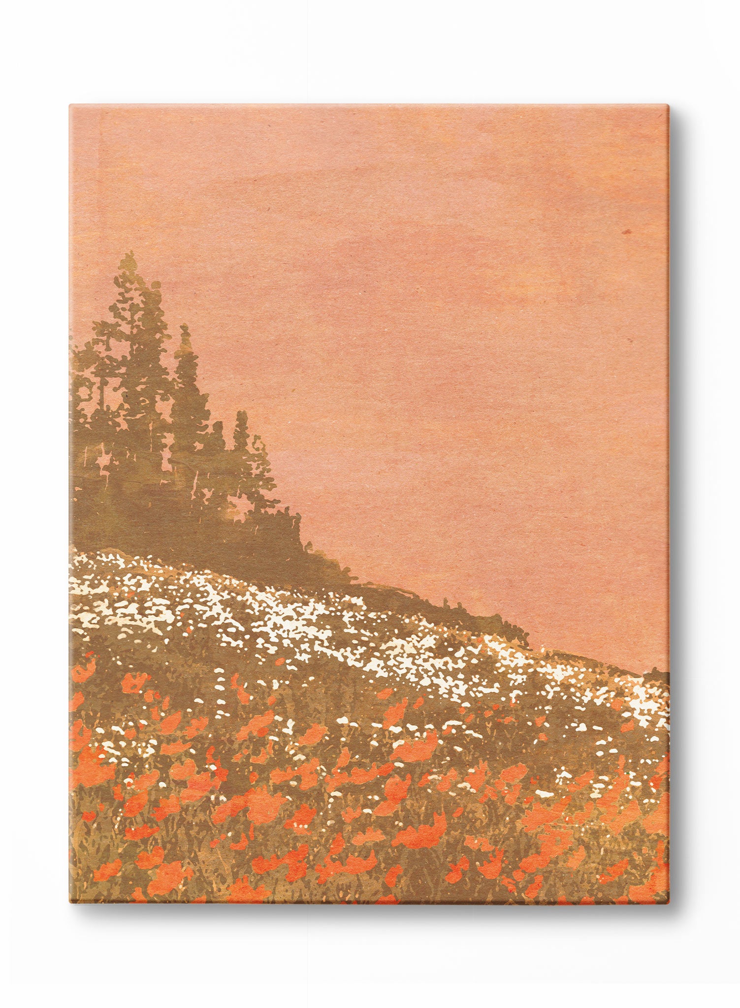 Poppy Hill Poster - Beautiful Floral Wall Art Decor for Home, Office & Gifts - Perfect for Living Room, Bedroom & Nursery Decorations