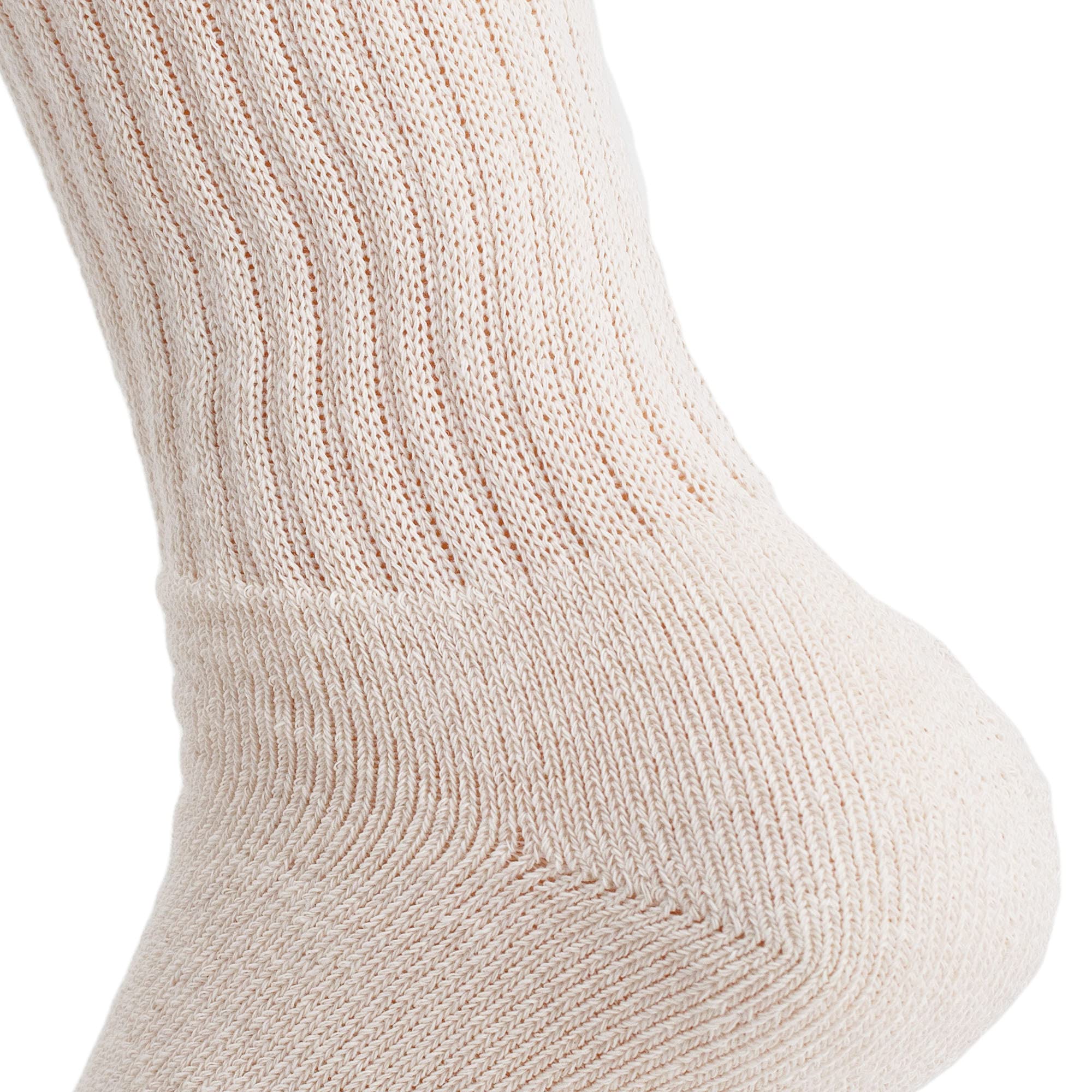 Premium American-Made Cotton Cushion Crew Socks for Men - Breathable Athletic Sports Socks for Running, Hiking & Workout - Comfortable Everyday Casual Wear