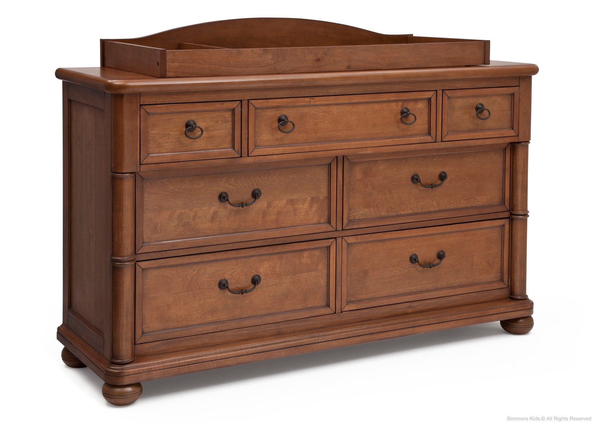 Hanover Park Double Dresser - 6-Drawer Solid Wood Bedroom Dresser for Storage & Organization | Perfect for Master Bedroom, Guest Room & Closet