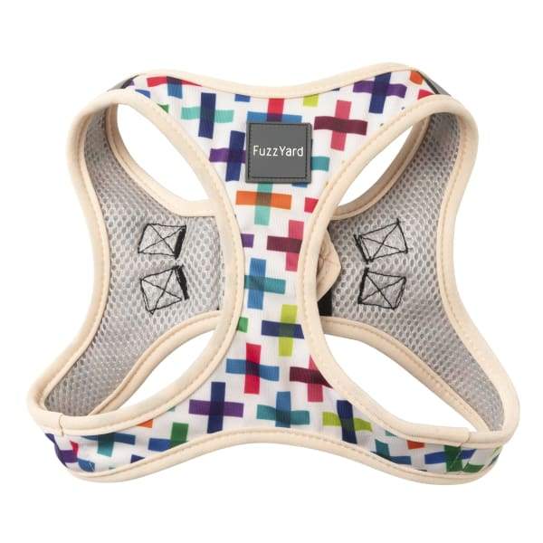 Fuzzyard Jenga Dog Step in Harness - Adjustable & Comfortable Pet Harness for Small to Large Dogs (6 Sizes) | Perfect for Walking, Training & Outdoor Adventures