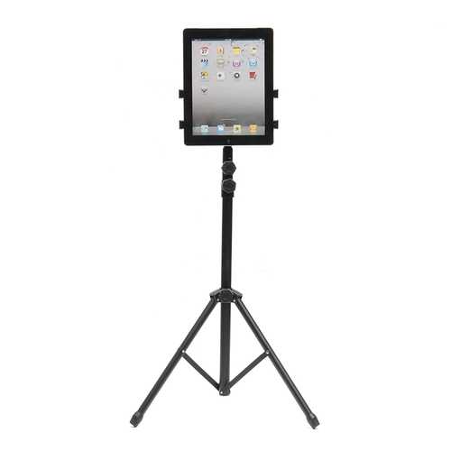 Adjustable Foldable Tablet Stand Holder for 7-10 Inch iPad 2/3/4, iPad Air 2, iPad Mini - Perfect for Watching Movies, Video Calls, and Reading in Bed or Office