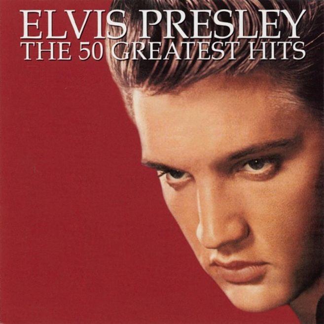 Elvis Presley 50 Greatest Hits CD - Classic Rock & Roll Music Album for Collectors, Fans, and Music Lovers | Perfect for Home, Car, and Party Playback