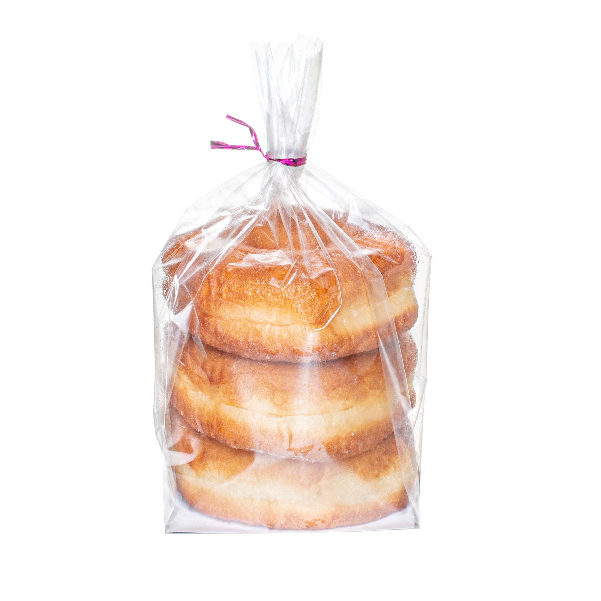 Clear Plastic Gusset Bags with Flat Bottom - 4