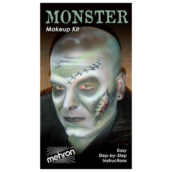Mehron Monster & Frankenstein Makeup Kit - Professional Halloween & Cosplay Makeup Set for Costume Parties & Theatrical Performances
