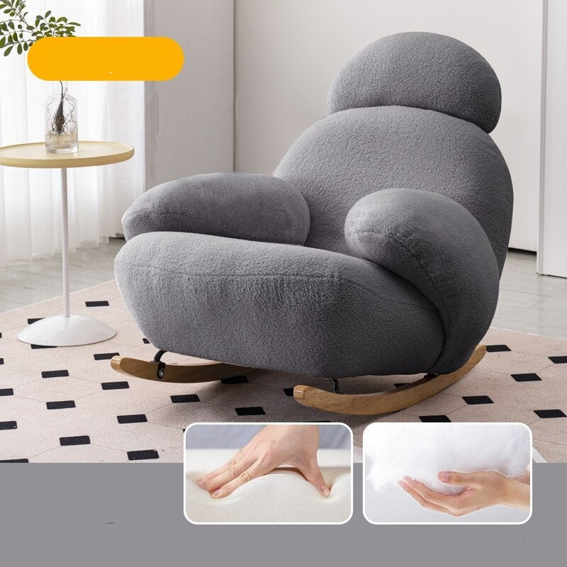 Premium Designer Soft Ultralight Lazy Sofa Chair - Modern Comfort for Living Room, Bedroom & Lounge - Perfect for Relaxing, Reading & Napping