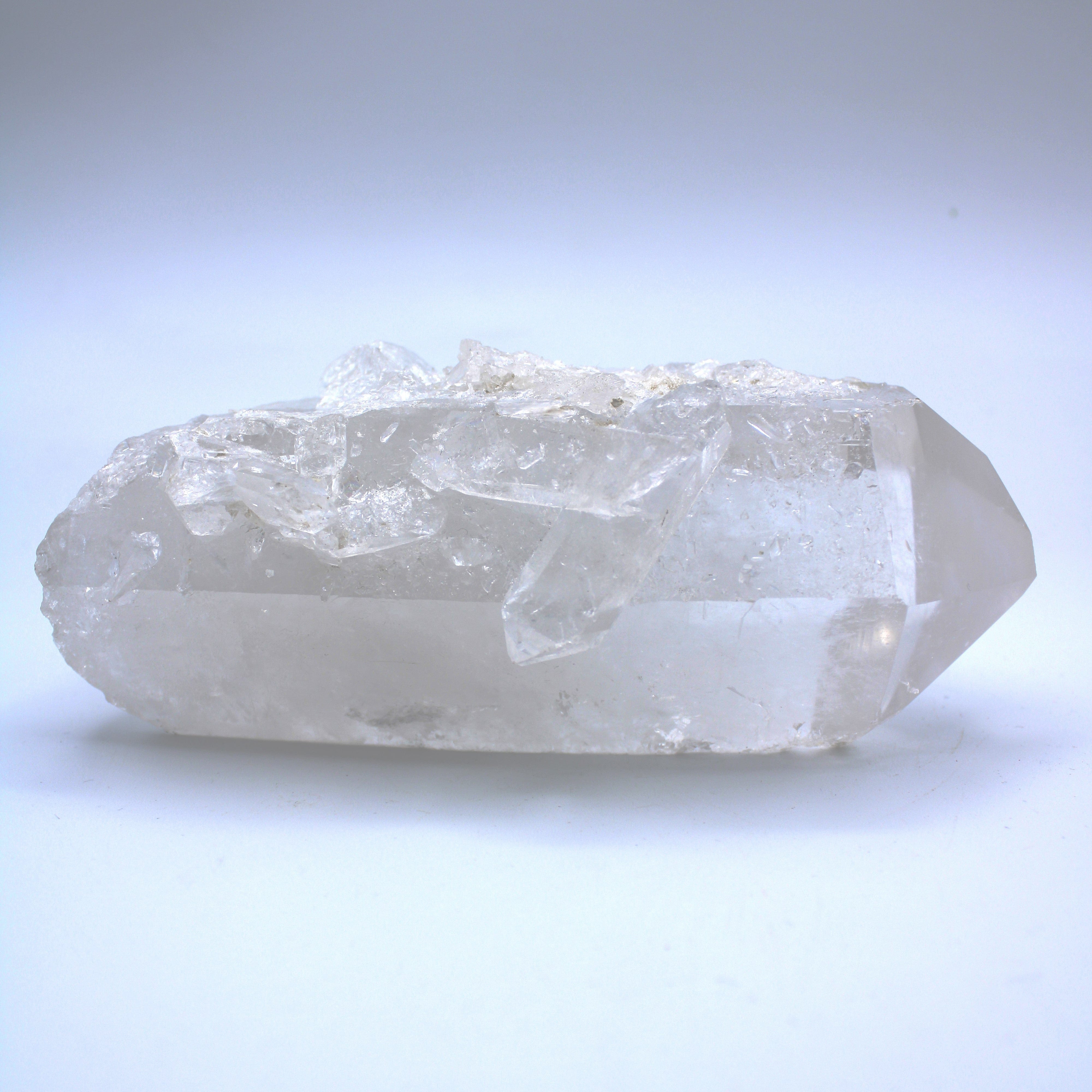 Natural Clear Quartz Point - Healing Crystal for Meditation, Energy Cleansing & Spiritual Growth | Perfect for Home Decor, Yoga & Reiki