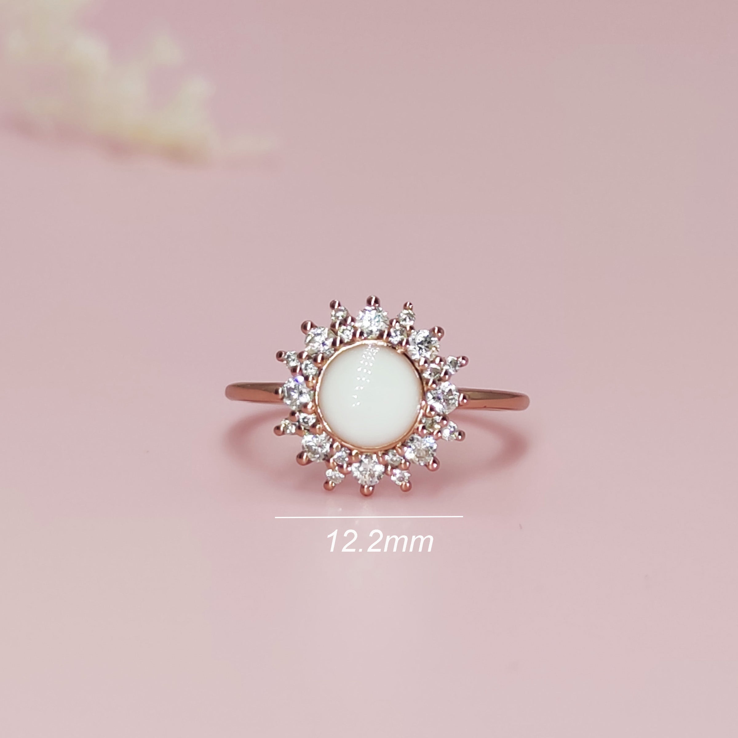 Breastmilk Glow: Sunburst Breastmilk Ring - Unique Breast Milk Jewelry for Moms, Keepsake Gift for New Mothers - Perfect for Mother's Day, Baby Shower & Memorial Jewelry
