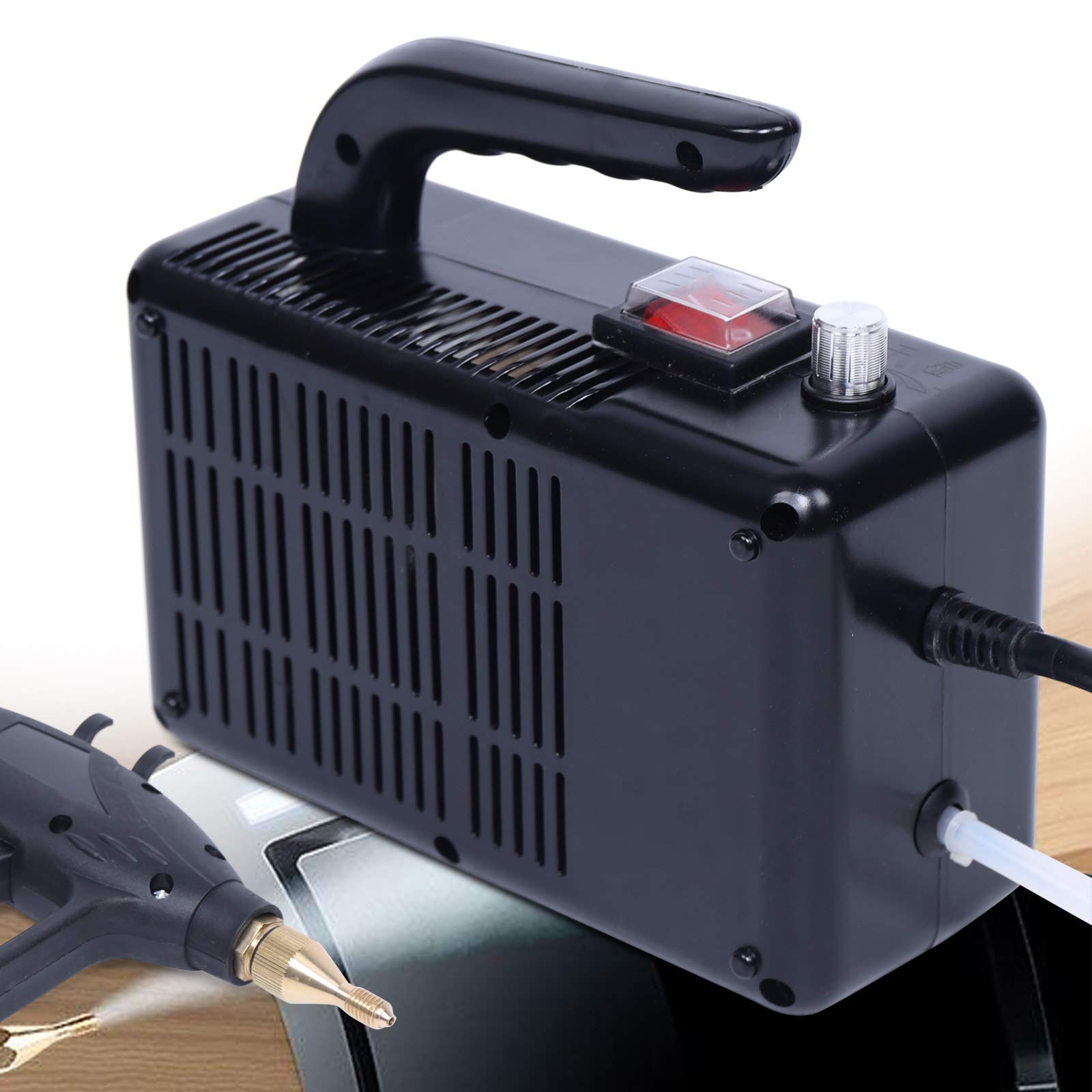 Gdrasuya10 1700W High Pressure Steam Cleaner - Portable Electric Handheld Steam Cleaning Machine for Kitchen, Bathroom, Furniture & Car Detailing | High Temperature Deep Cleaning for Grease, Stains & Sanitizing