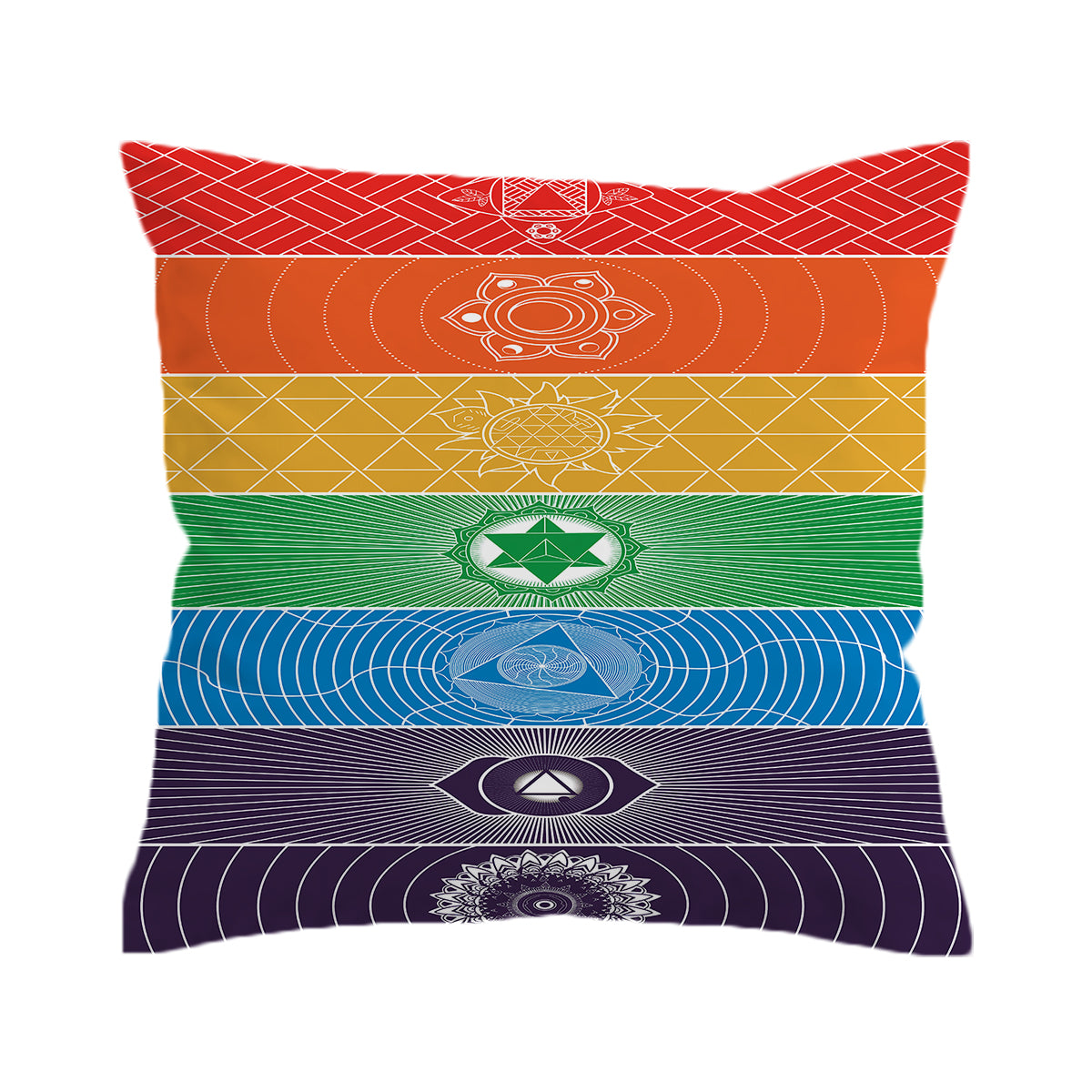 Chakra Yoga Tablecloth - Spiritual Meditation & Yoga Mat Cover - Perfect for Yoga Studios, Home Practice & Healing Spaces