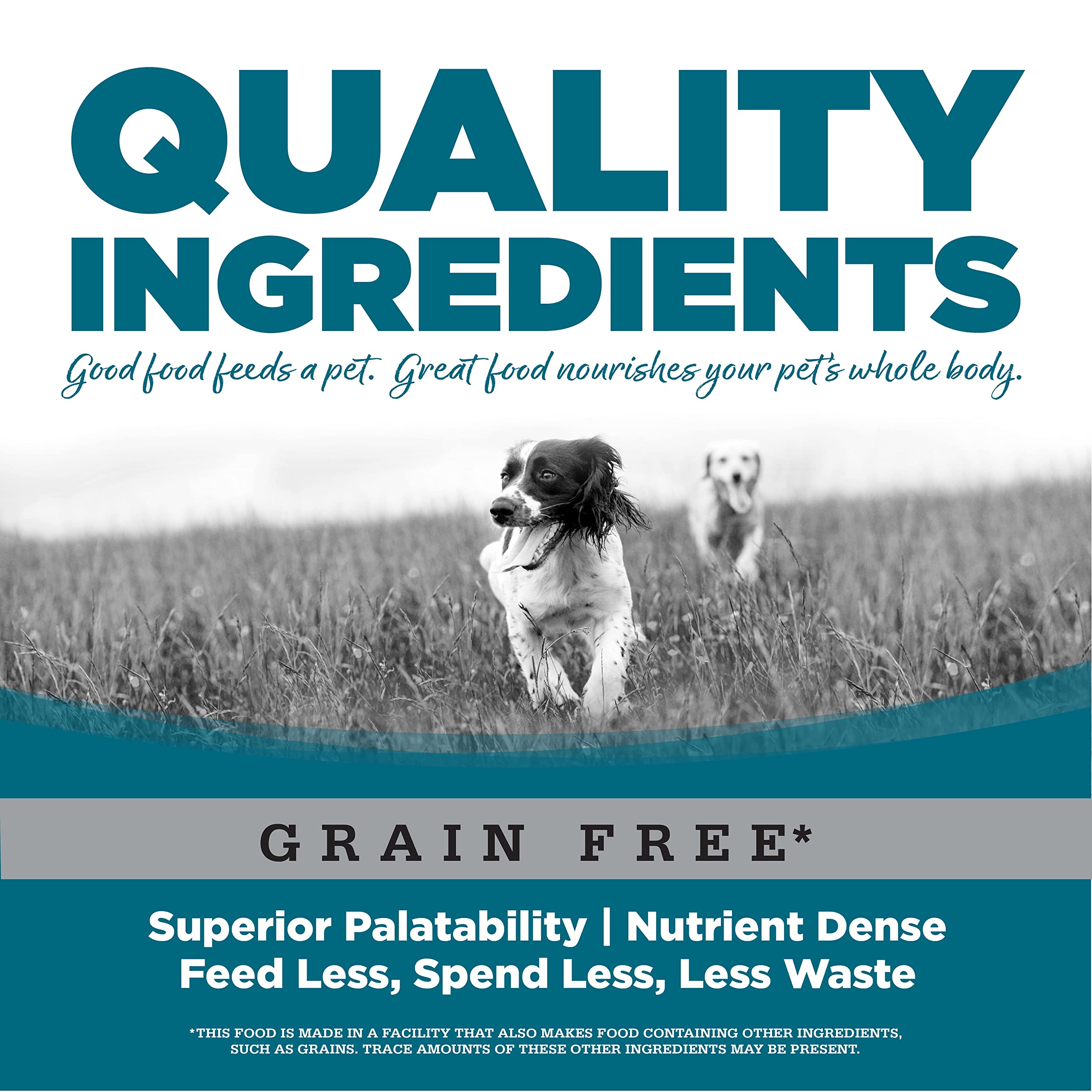 NutriSource Tuffy's Grain Free Dry Dog Food - Chicken & Pea Recipe, 30lb Bag - High Protein, Natural Ingredients for Active Dogs - Perfect for Large Breed Adult Dogs & Puppies