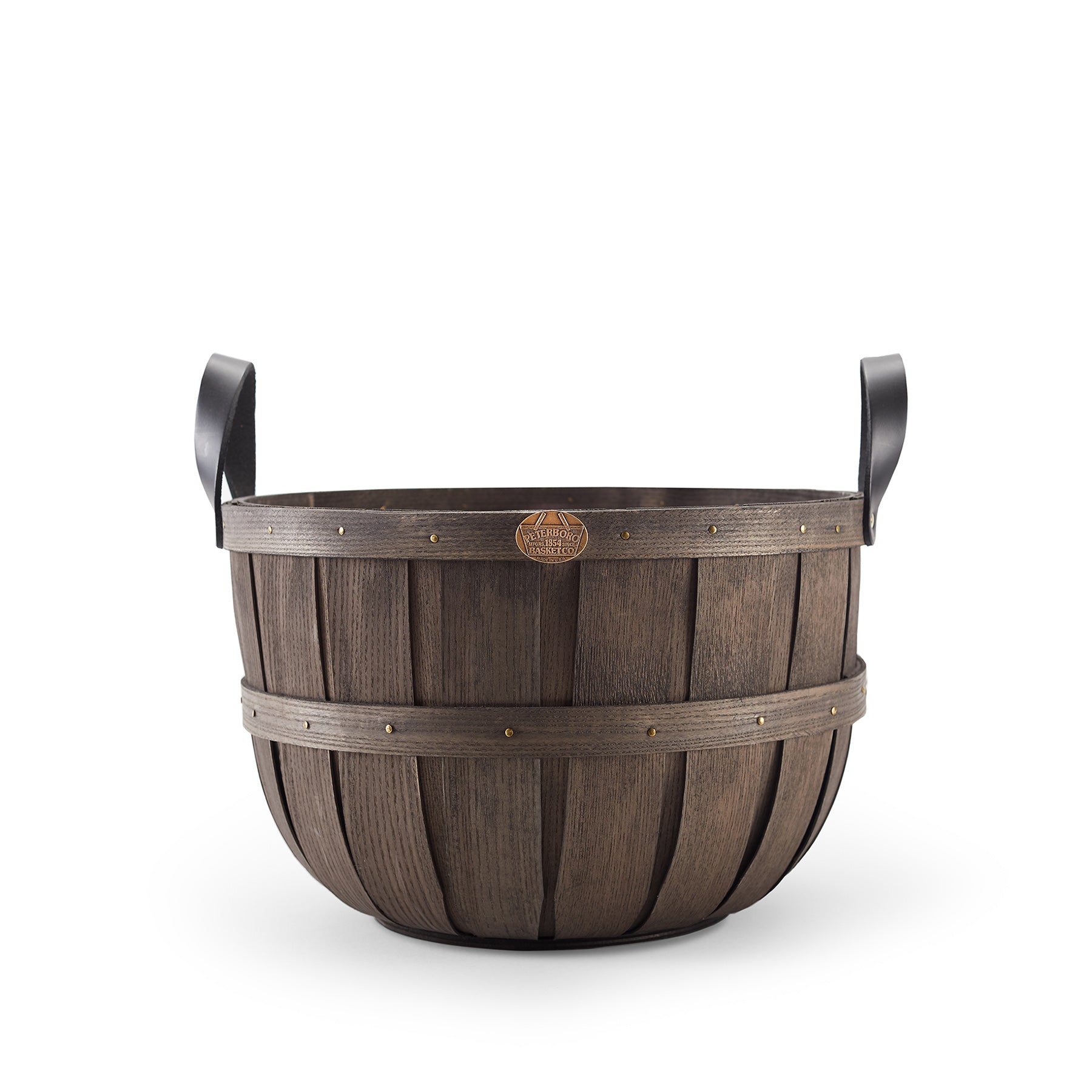Premium Gray & Black Leather Oxford Basket - Stylish Storage Solution for Home, Office, and Dorm Organization