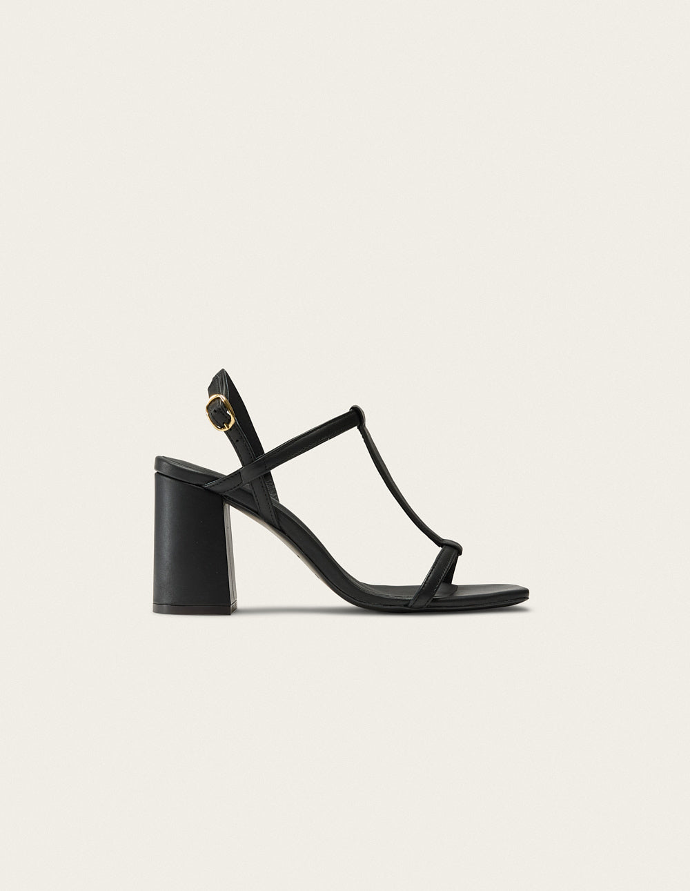 Black Leather High Heel Sandals Joy - Stylish & Comfortable Women's Dress Shoes for Parties, Weddings & Evening Events