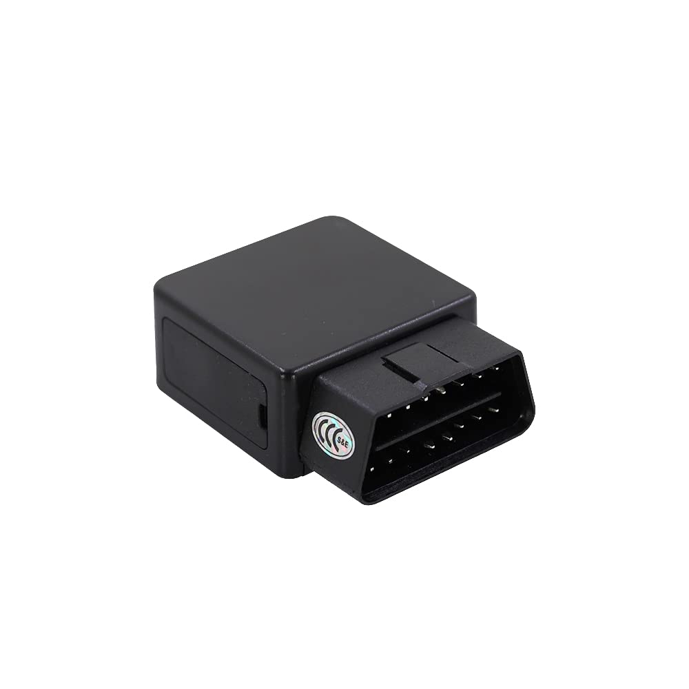 4G LTE OBD2 GPS Tracker for Vehicles - Real-Time Car Tracking Device with Plug & Play, Shock & Unplug Alarm, Geofence & Mobile App - Perfect for Fleet Management, Teen Driver Monitoring & Anti-Theft Protection (Golden Blue)