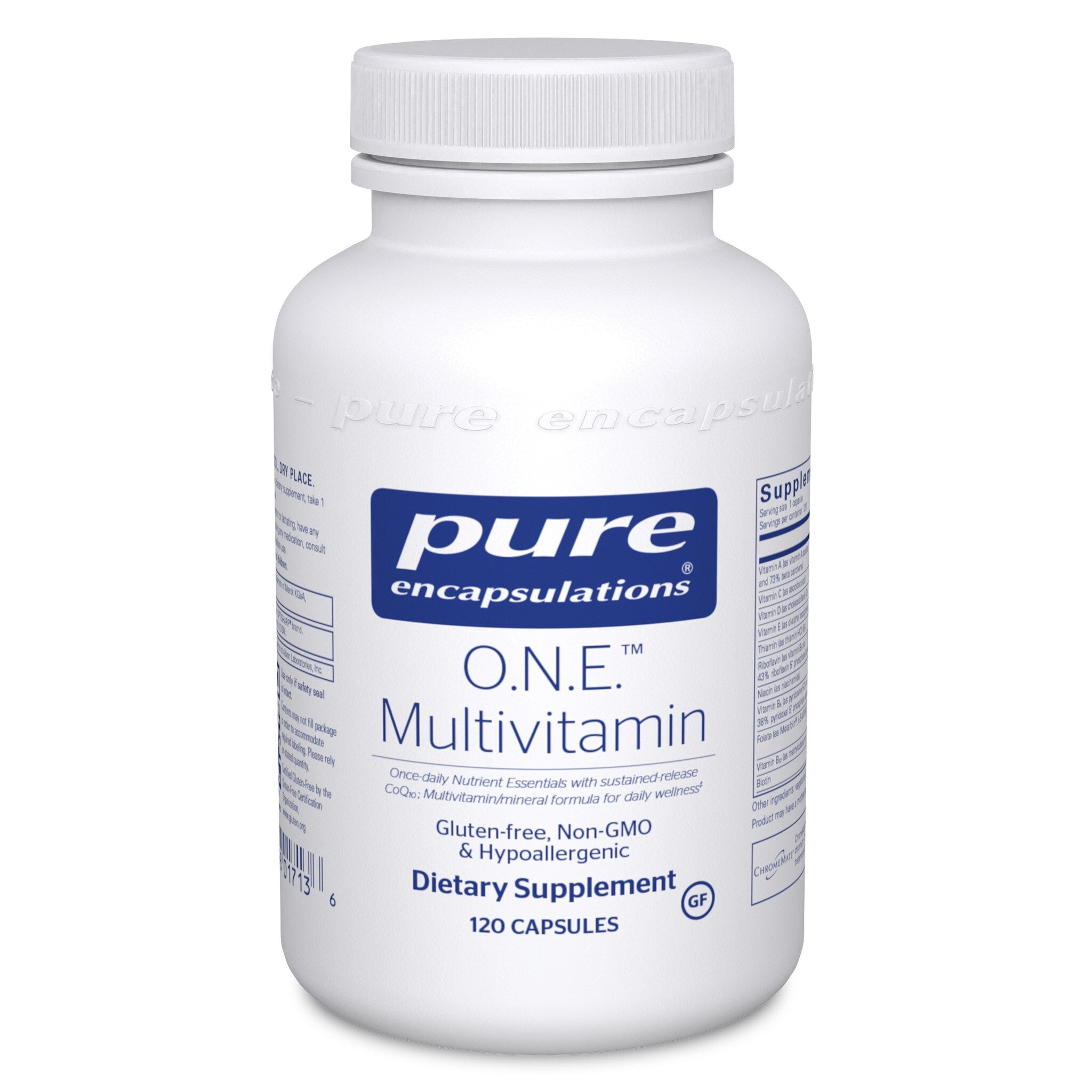 Pure Encapsulations O.N.E.™ Multivitamin - Premium Daily Multivitamin Supplement for Men & Women - Supports Immune System, Energy & Overall Wellness - Ideal for Busy Lifestyles & Active Adults