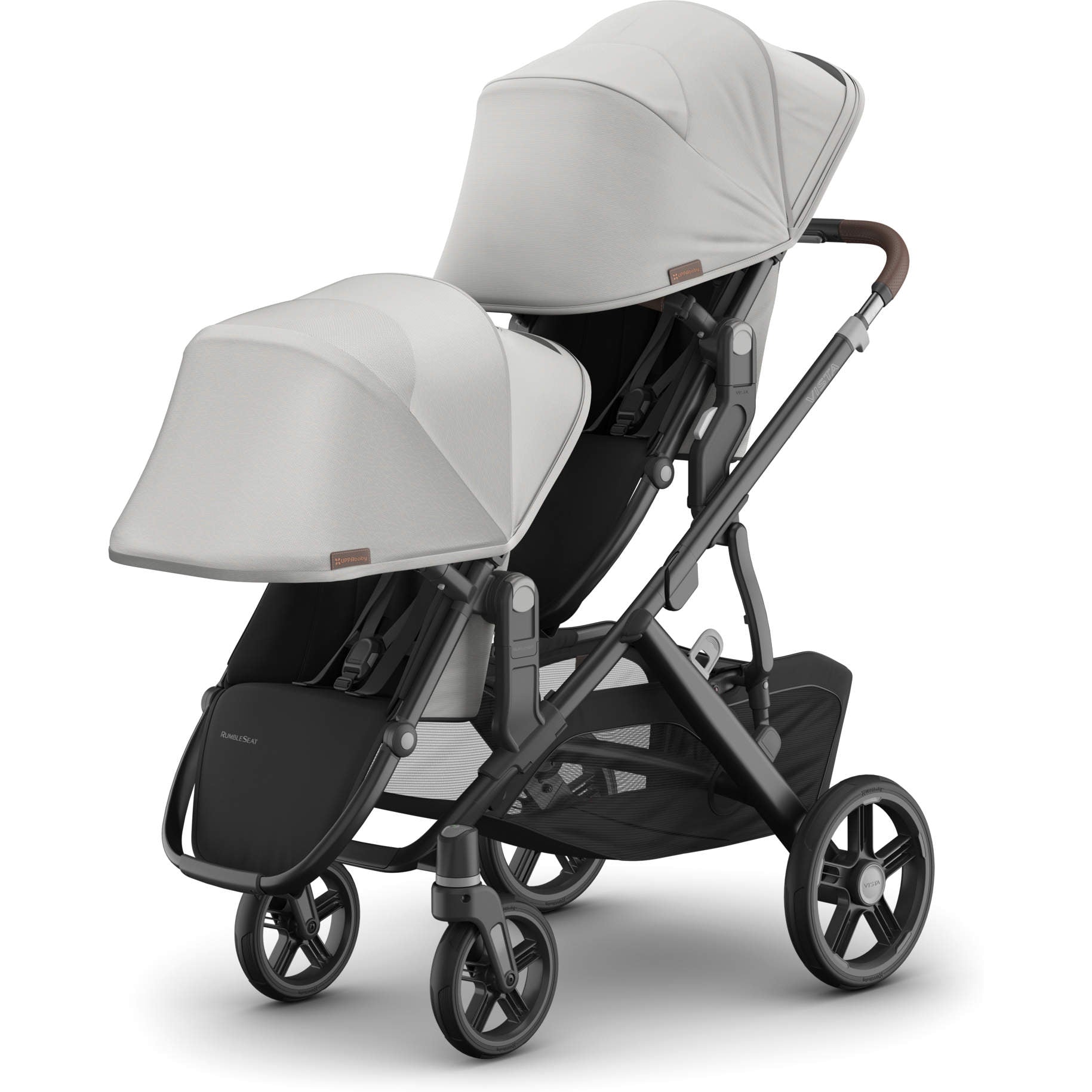 UPPAbaby Vista RumbleSeat V3 - Double Stroller Seat Attachment for Twins & Siblings | Compatible with Vista Strollers | Perfect for Shopping, Travel & Daily Walks