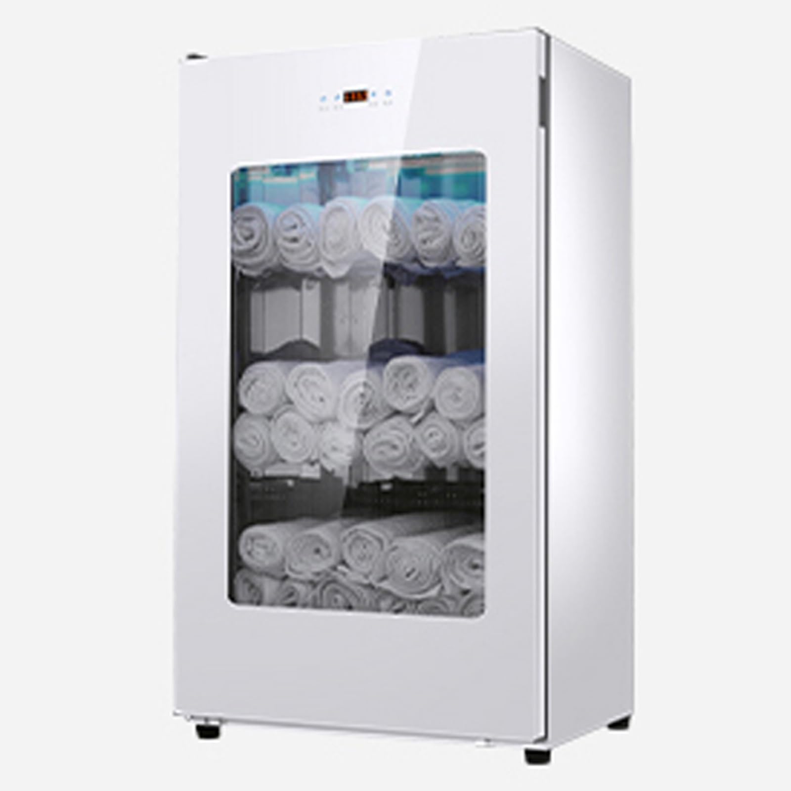 Premium Electric Towel Warmer & Disinfection Cabinet for Bathroom, SPA, Salon - Compact Size Hygienic Towel Heater for Home & Professional Use - Perfect for Spa Treatments, Salon Services & Luxury Bathroom Experience