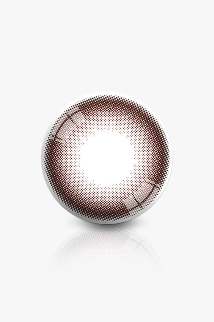 Classi Deepmood Chocolate Brown Colored Contact Lenses (2-Pack) - Monthly Disposable Silicone Hydrogel Contacts for Natural Eye Enlargement & Enhanced Beauty - Perfect for Cosplay, Halloween, and Daily Fashion Looks