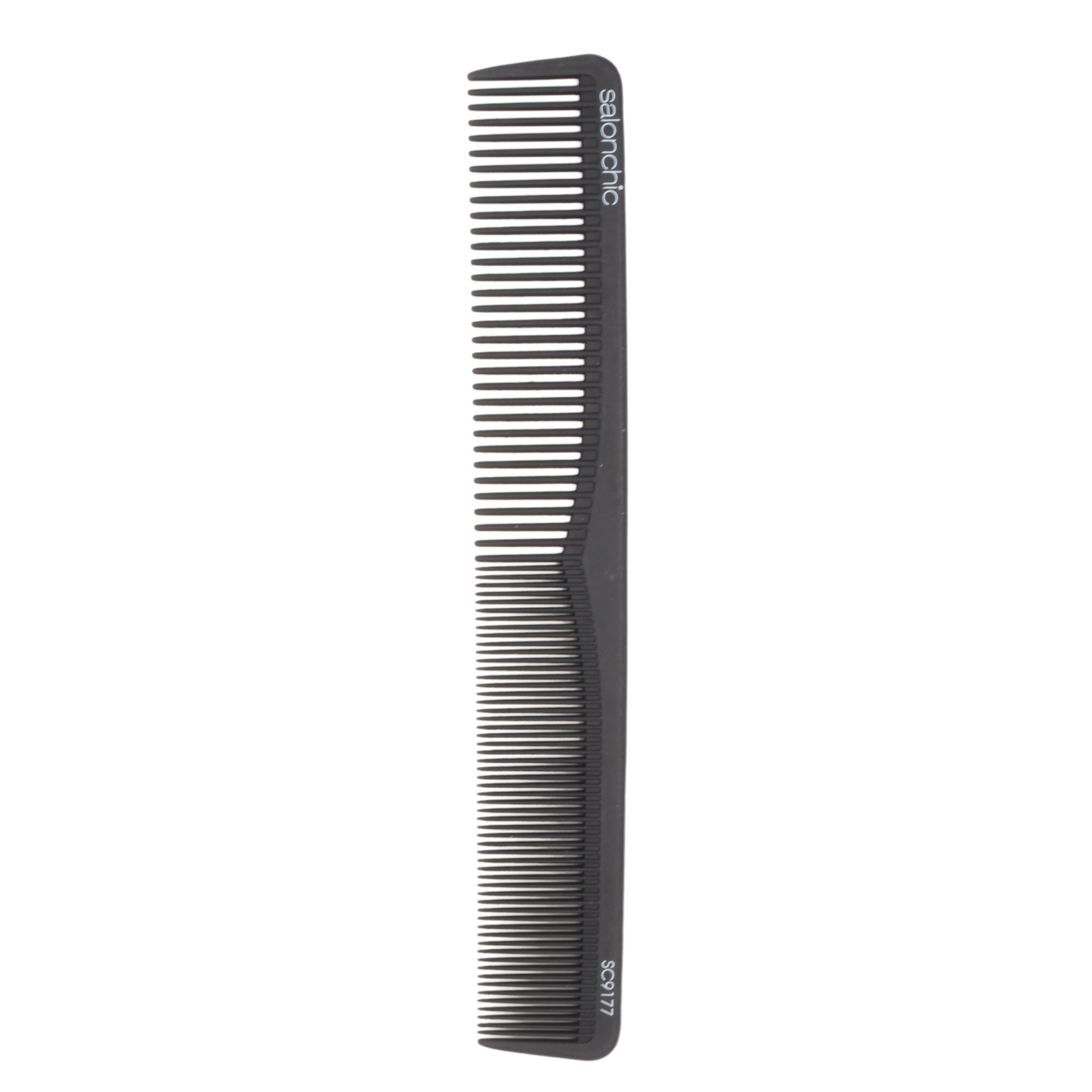 SalonChic 7-Inch Carbon Fiber Styling Comb - Heat Resistant, Anti-Static, Professional Hair Styling Tool for Salon & Home Use - Perfect for Straightening, Curling & Detangling Hair