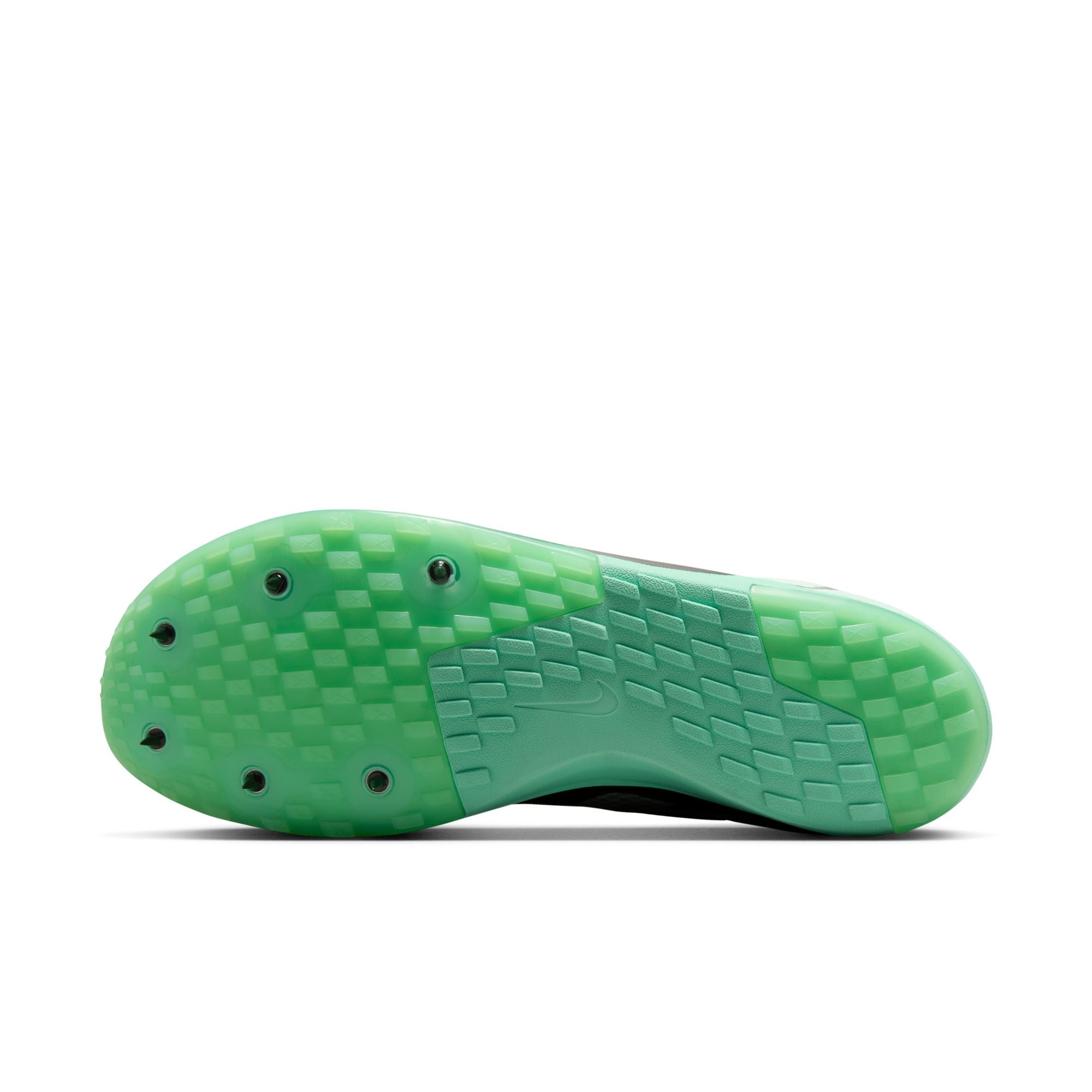 Unisex Nike Zoom Rival XC 6 Running Shoes - Barley Green/Metallic Silver Green Glow - Lightweight Cross Country Spikes for Track & Field, Trail Running, and Competitive Racing
