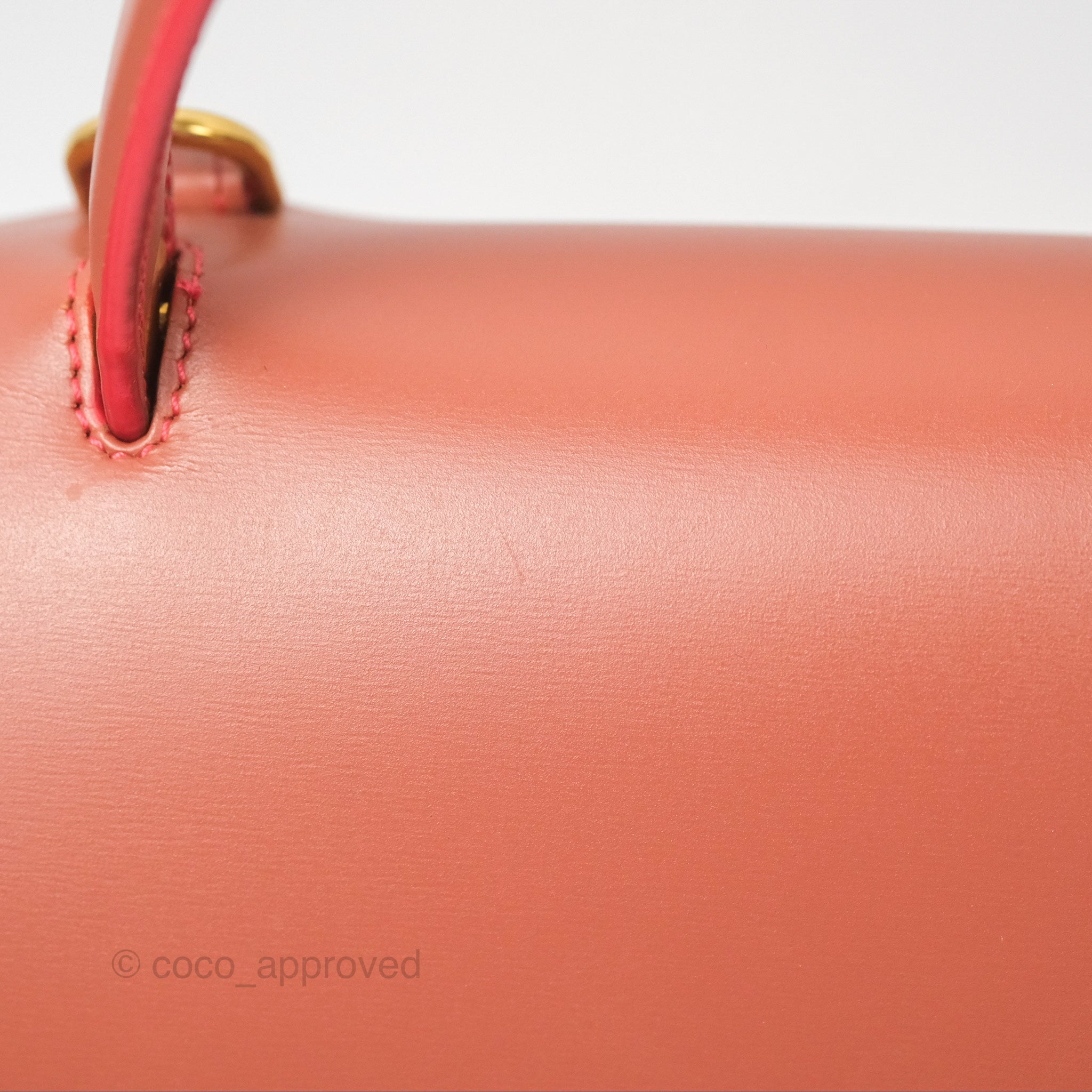 Celine Micro Belt Bag in Terracotta | Smooth Leather with Gold Hardware | Perfect for Work, Travel & Everyday Use