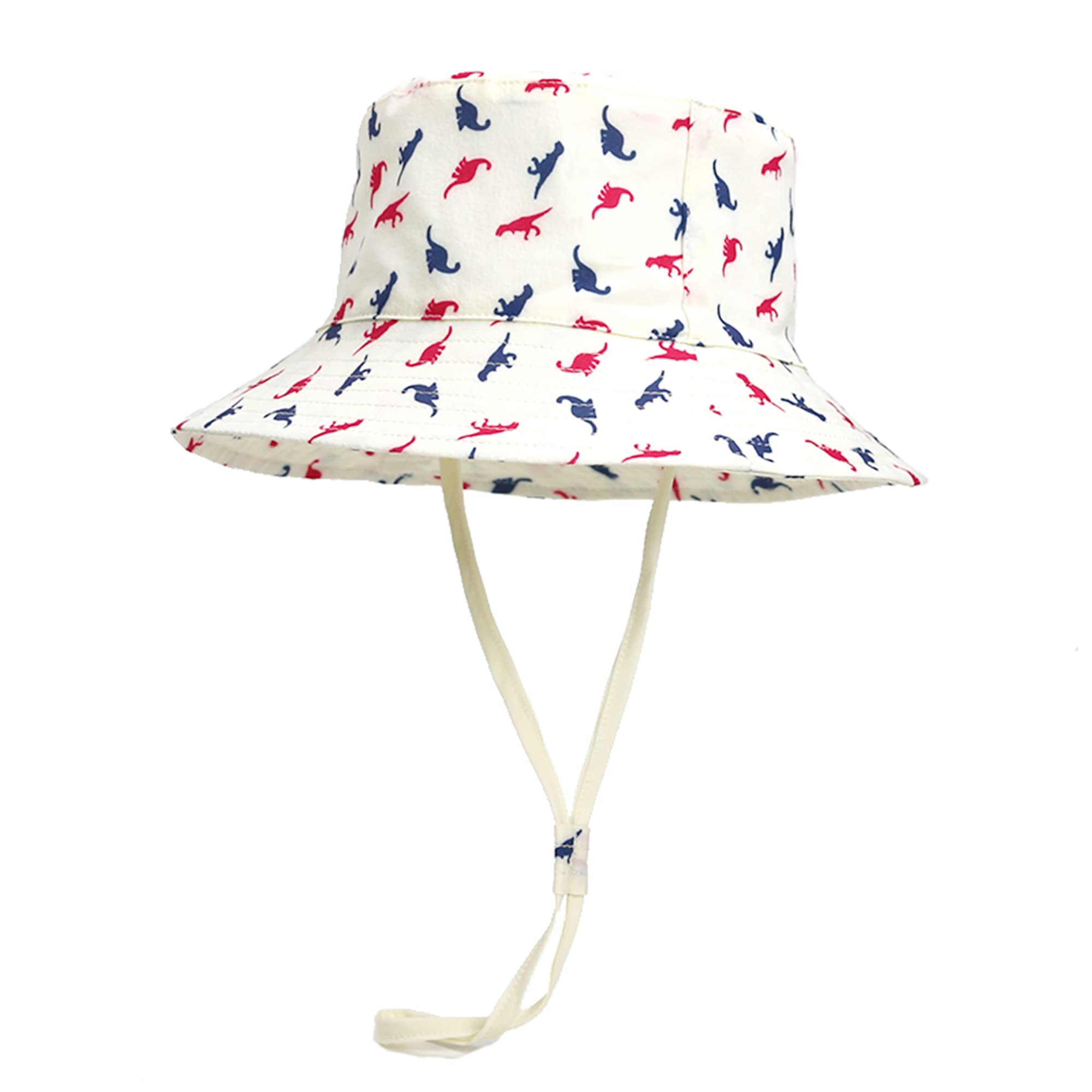 UTTPLL UPF 50+ Baby Sun Hat for Boys & Girls - Wide Brim Bucket Hat for Toddler Sun Protection - Cute Summer Beach Hat for Outdoor Play, Park Visits & Vacation