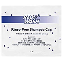 SC3756 Redi-Wash Rinse Free Shampoo Cap - Pack of 40 | No-Rinse Cleansing for Hair Care | Perfect for Elderly, Bedridden Patients & Post-Surgery Care