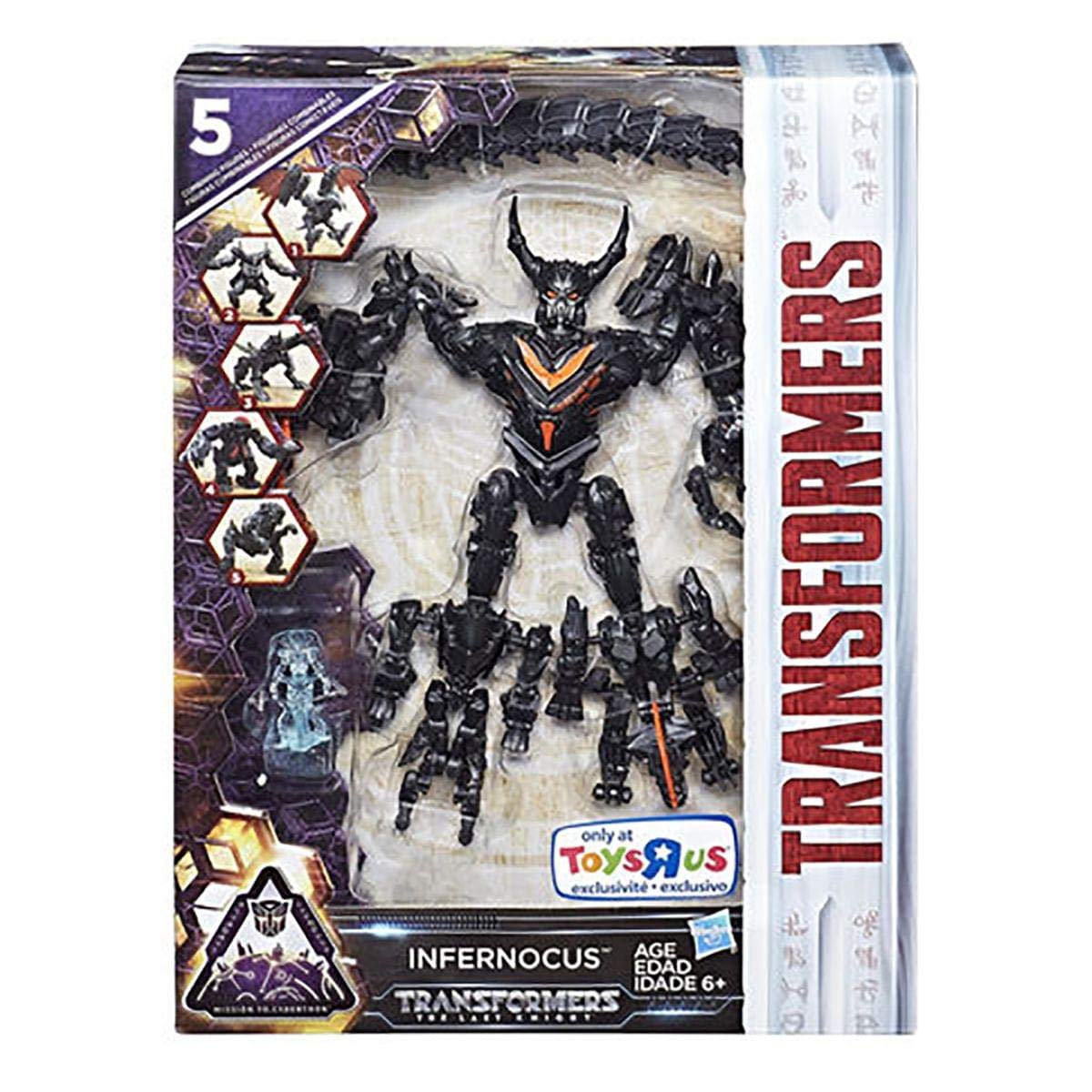 Transformers The Last Knight Infernocus Action Figure – Official Entertainment Earth Collectible – Perfect for Display & Gifts – Ideal for Movie Fans & Toy Collectors