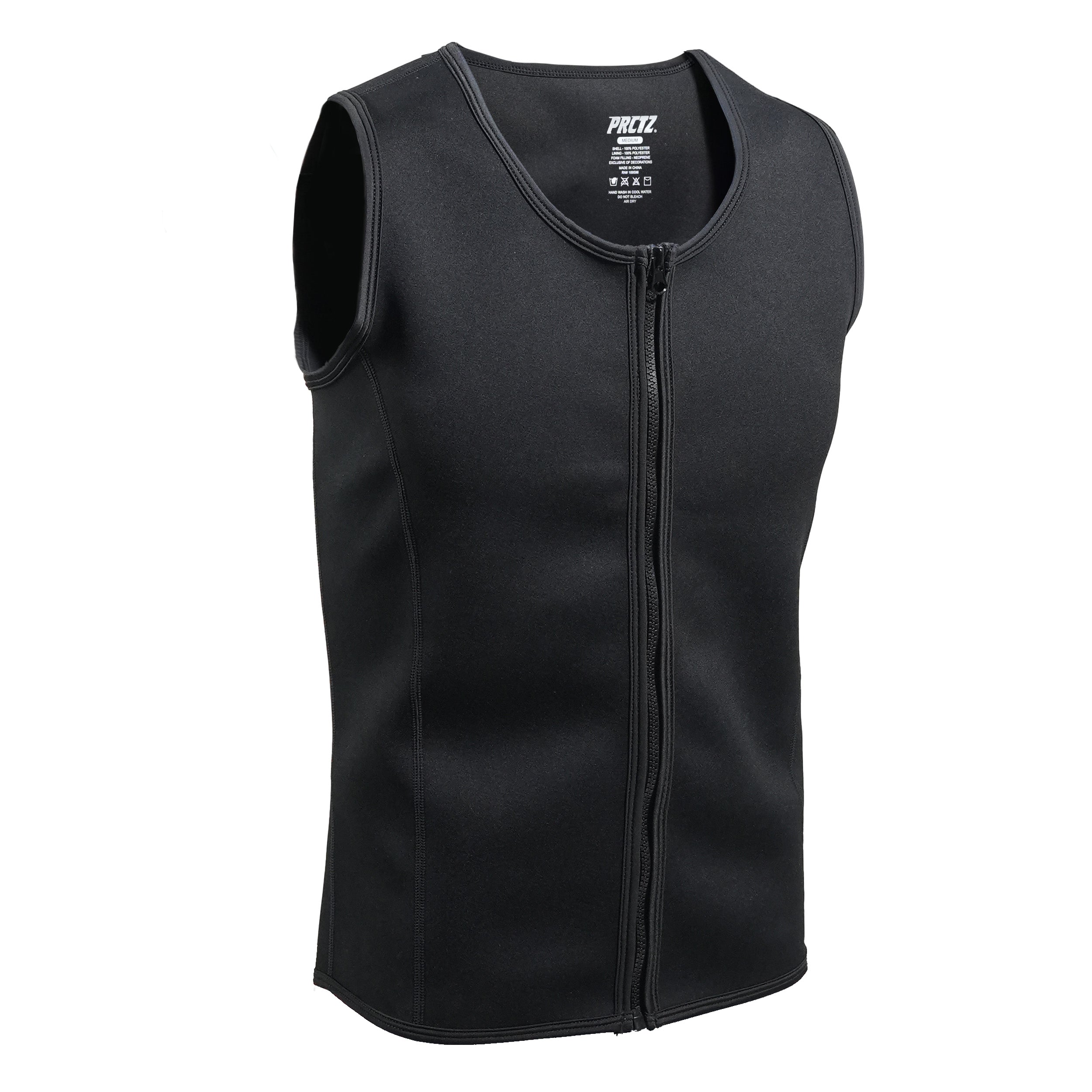 Men's Weight Loss Sauna Vest - Waist Trimmer for Workout & Sweat - Slimming & Detox - Perfect for Gym, Running & Fitness Training