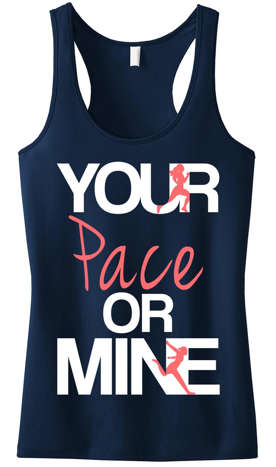 NoBull Women's Workout Tank Top - Navy Blue - Moisture Wicking & Breathable for Running, Yoga & Gym Training