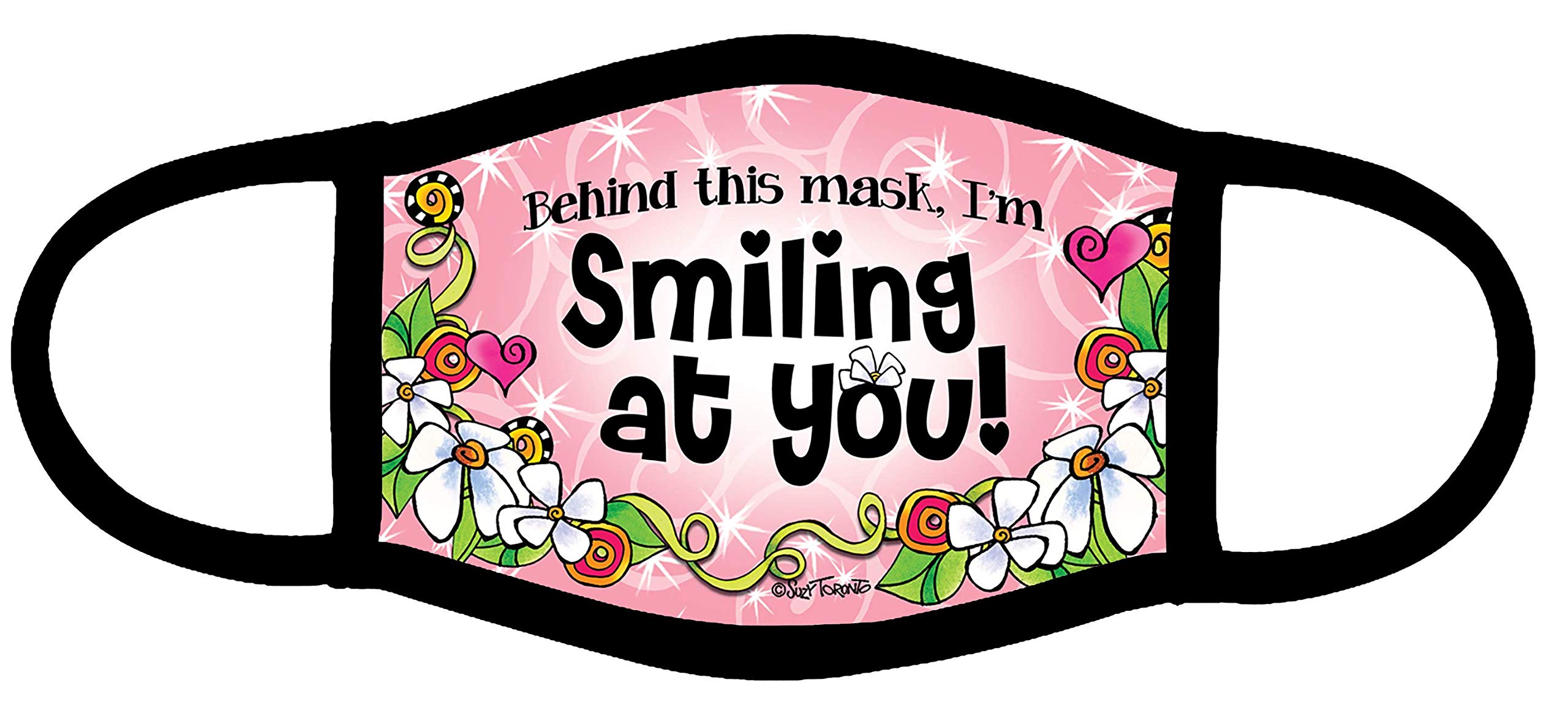 Premium Smiling Face Mask - Comfortable & Breathable for Daily Use - Ideal for Work, Travel, and Outdoor Activities
