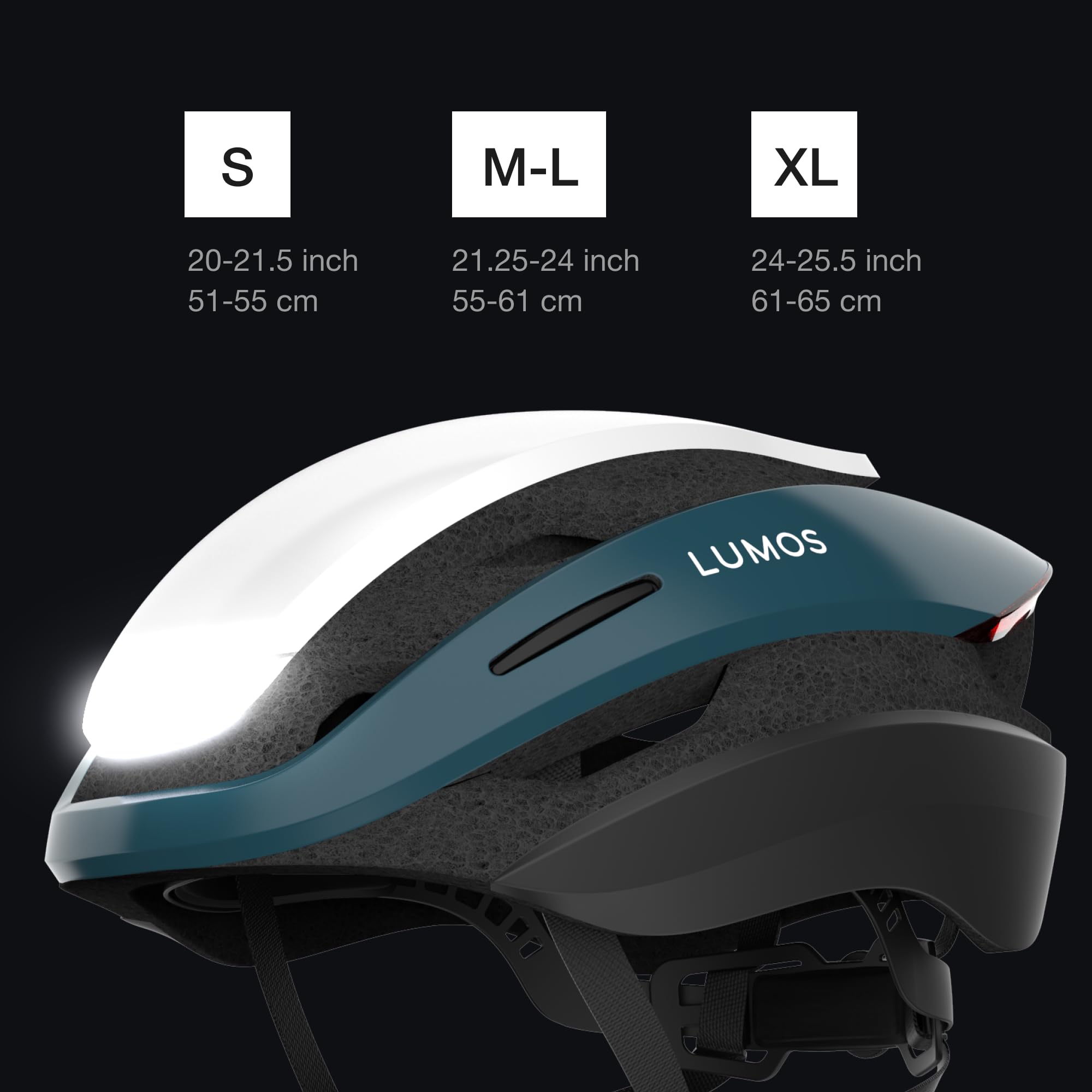 Lumos Ultra Smart Bike Helmet with Customizable LED Lights & Turn Signals - Lightweight Adult Cycling Helmet for Men & Women - Perfect for Commuting, Night Riding & Urban Cycling Safety