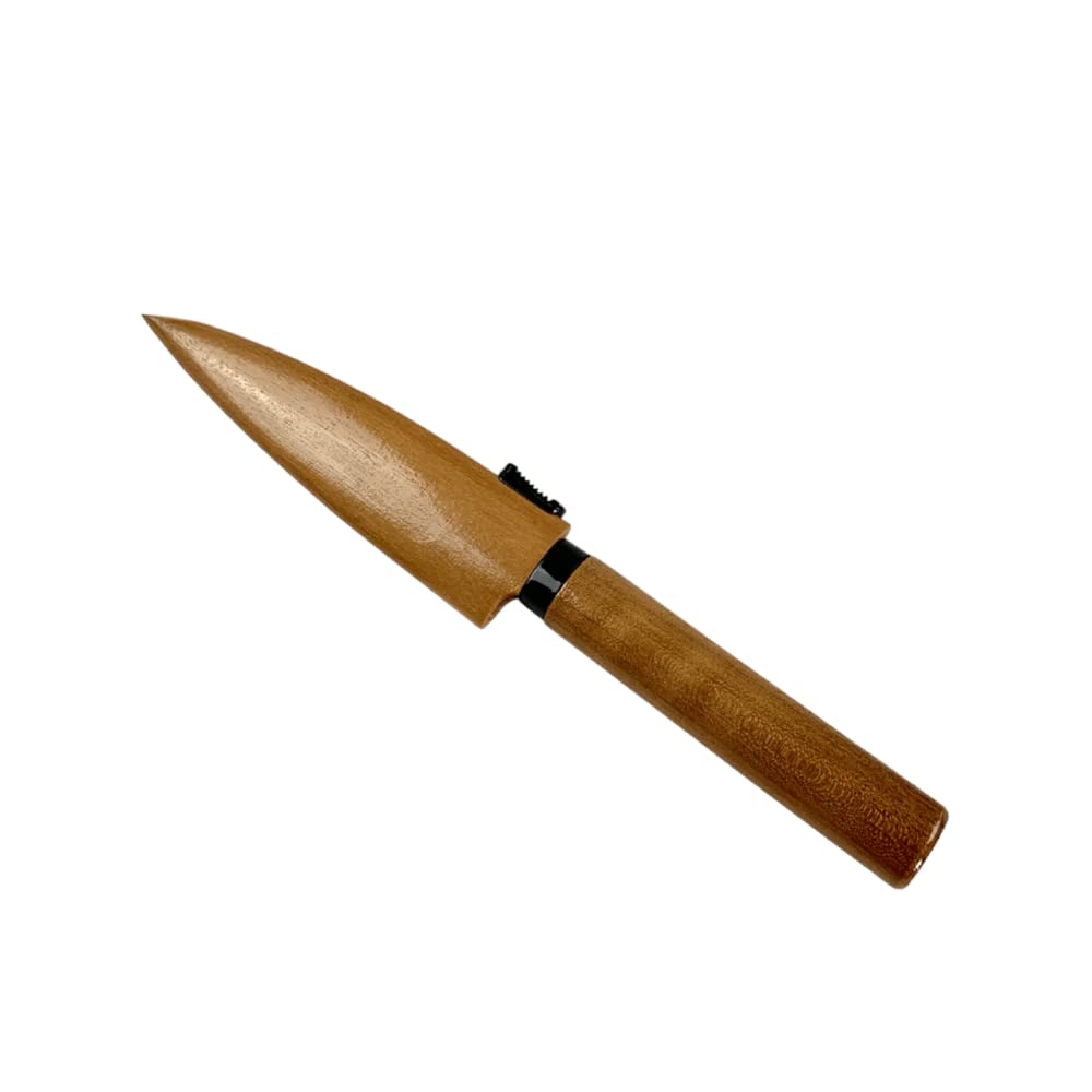 Premium Japanese High Carbon Stainless Steel Fruit & Paring Knife - Sharp Kitchen Utility Knife for Slicing Fruits, Vegetables & Precision Cutting - Made in Japan - Ideal for Home Chefs & Professional Kitchens