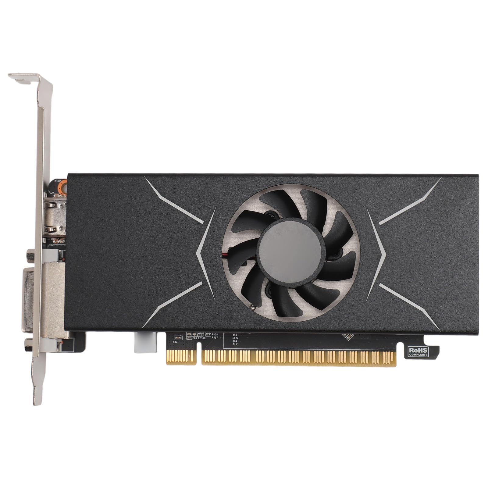 Annadue GTX 1050ti 4GB GDDR5 128-bit PCIe 3.0 Gaming Graphics Card - HDMI/DVI Output, 1291/7008MHz Clock Speed with Cooling Fan - Perfect for PC Gaming, Video Editing & Office Workstations
