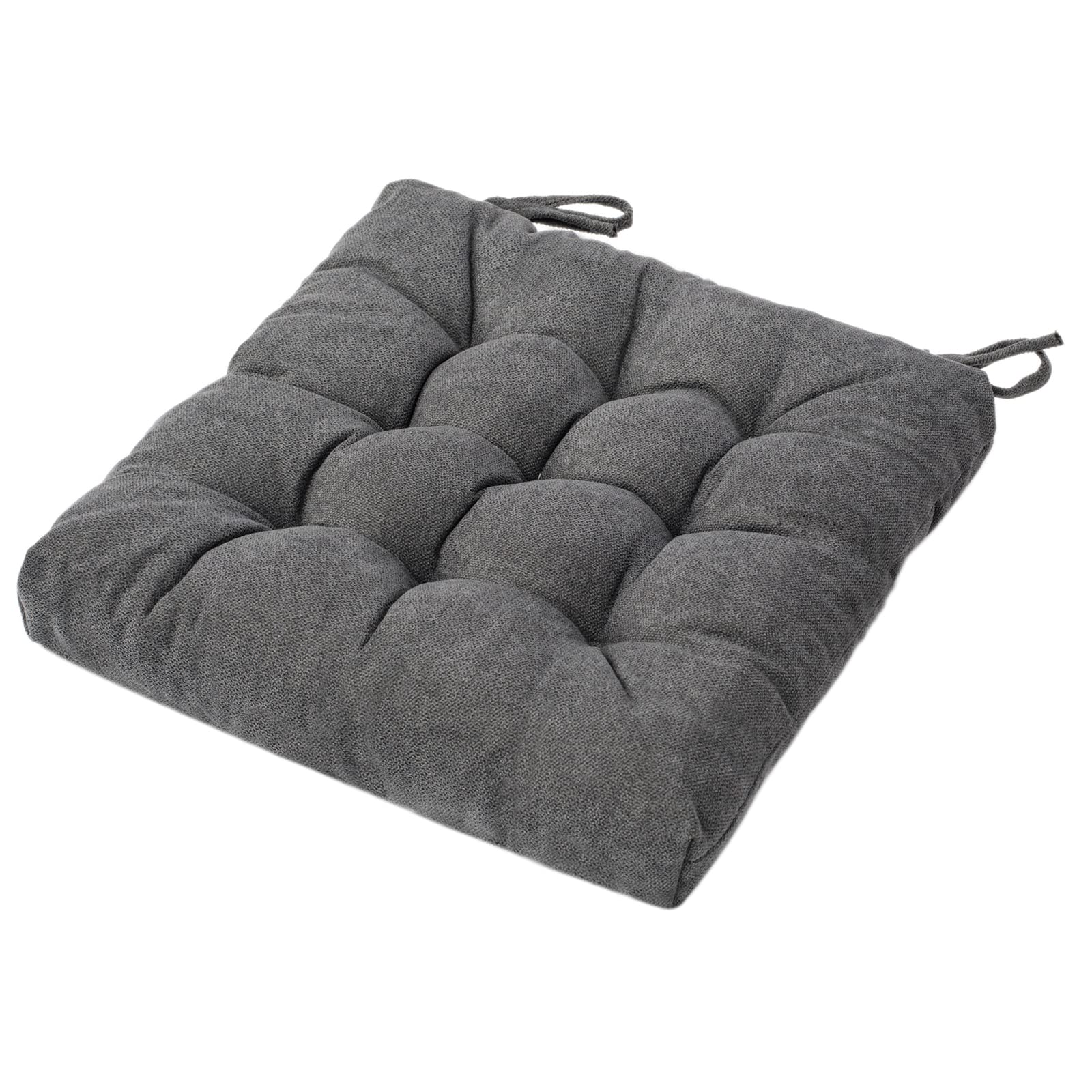 Square Moon 4 Pack Seat Cushions - Comfortable Chair Pads for Office, Dining & Desk Chairs - Indoor & Outdoor Use - Perfect for Home, Office & Patio Furniture