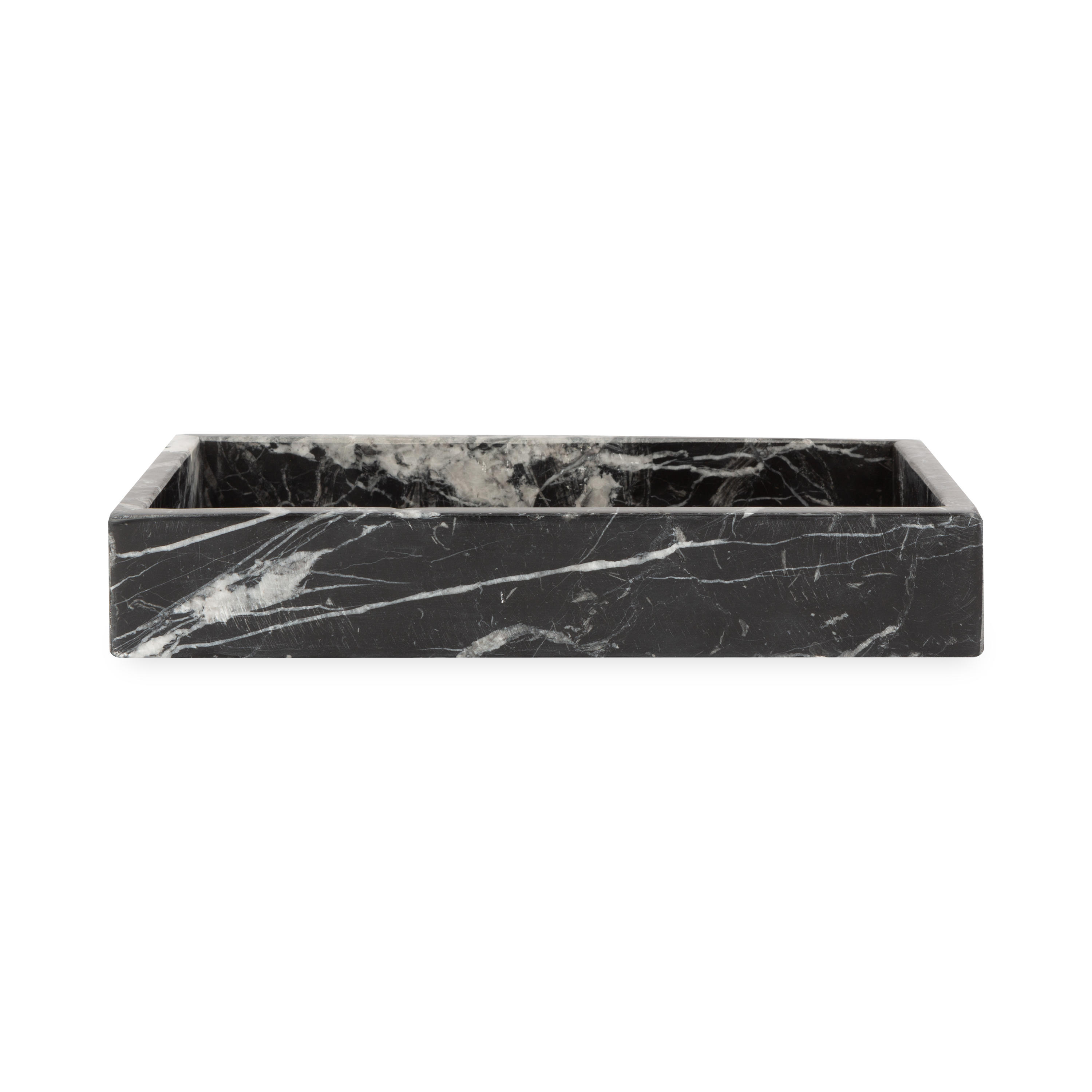 Black Marble Soap Dish - Elegant Bathroom Organizer for Luxury Showers & Spa Decor | Perfect for Modern & Minimalist Bathrooms