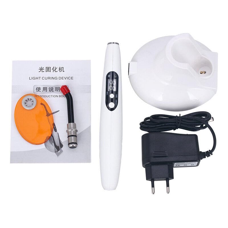 5W LED Wireless Dental Curing Light - Multifunctional Portable UV Light for Teeth Whitening & Filling (Ideal for Dentists, Clinics & Home Use) - Perfect for Dental Procedures, Cosmetic Bonding & Orthodontic Treatments